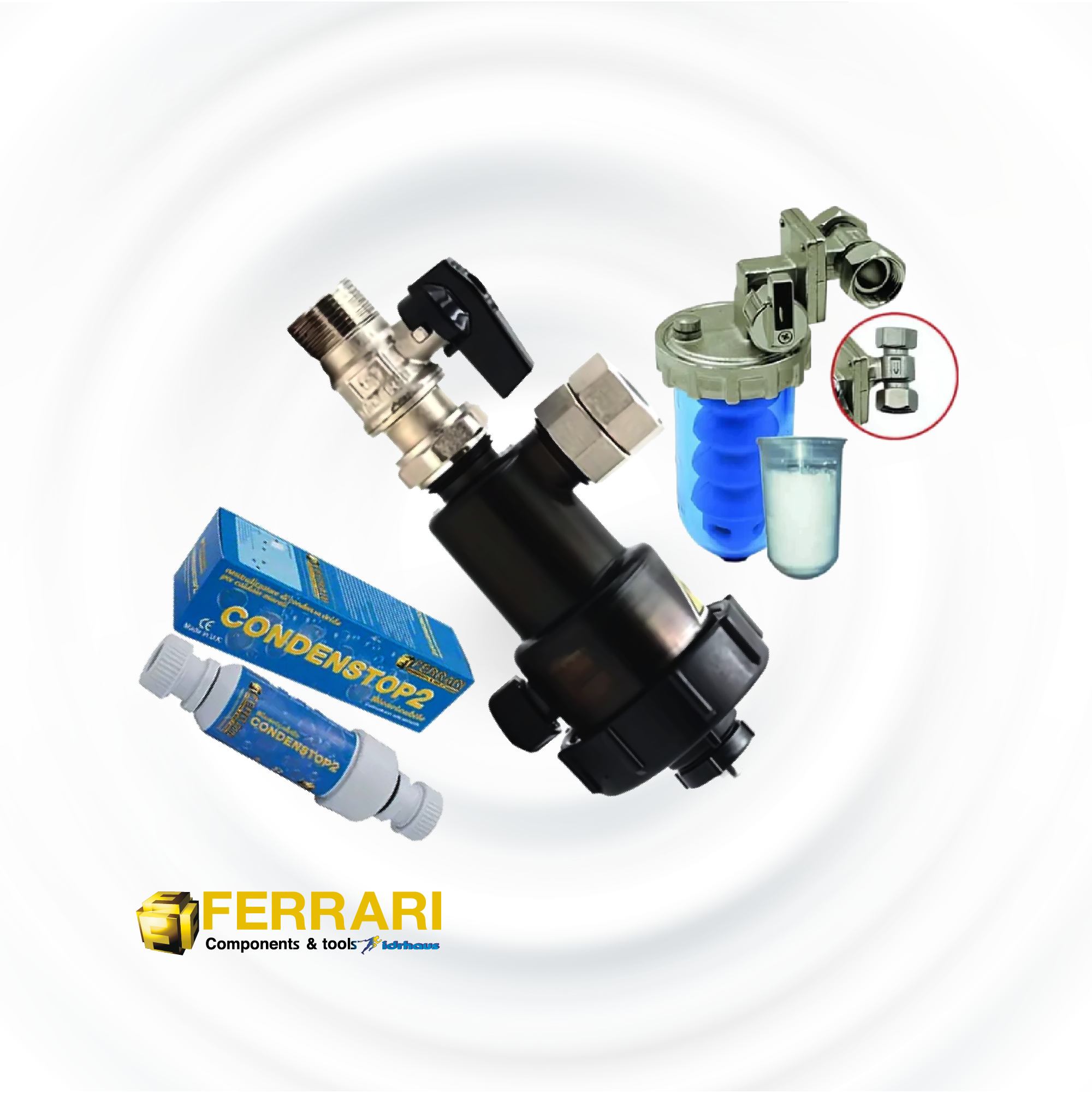 KIT SALVA CALDAIA FERRARI MEDIUM CLEAN - Climaprime