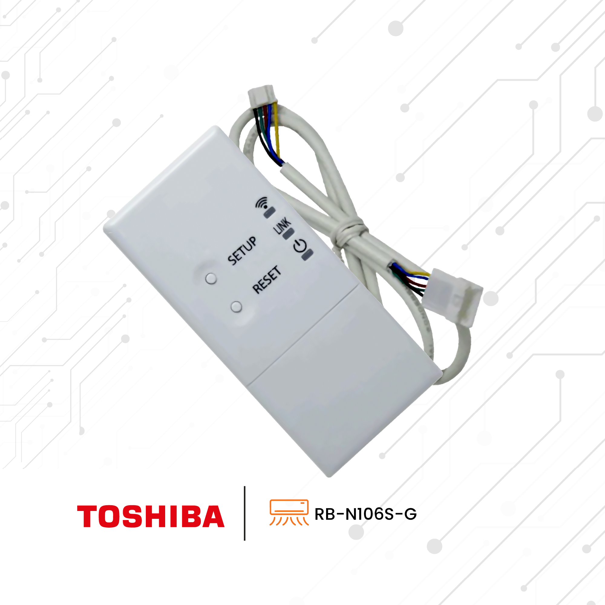 Modulo WiFi per Climatizzatori Toshiba Residenziali (RB-N106S-G) - Climaprime