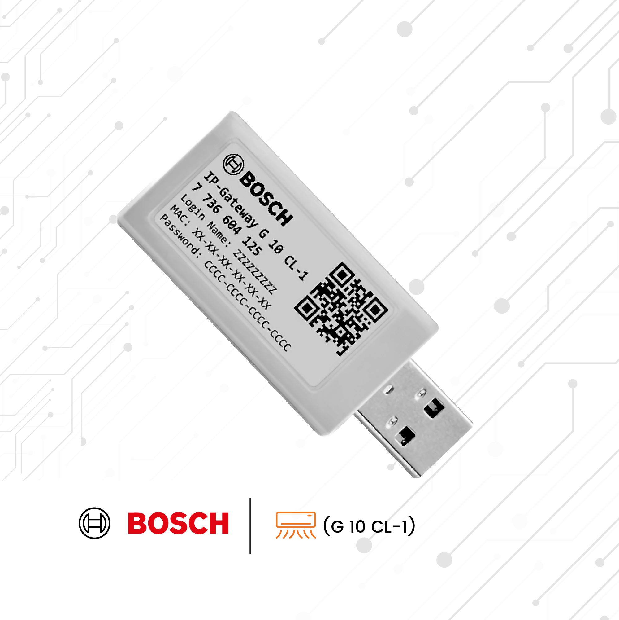 Modulo WiFi per Climatizzatori Bosch Residenziali (G 10 CL-1) - Climaprime