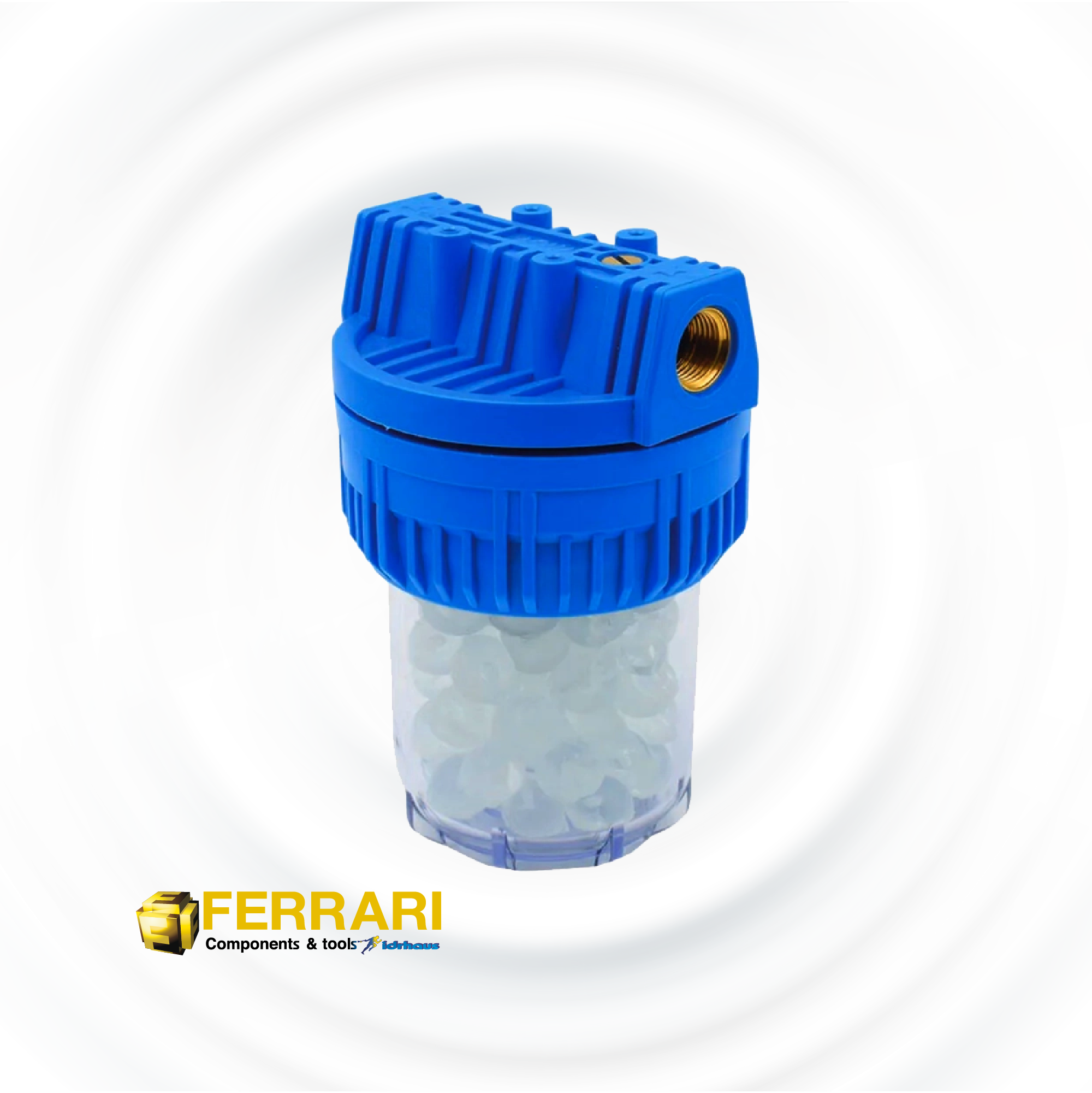 FILTRO A POLIFOSFATI SFERICI FERRARI SPIN - Climaprime