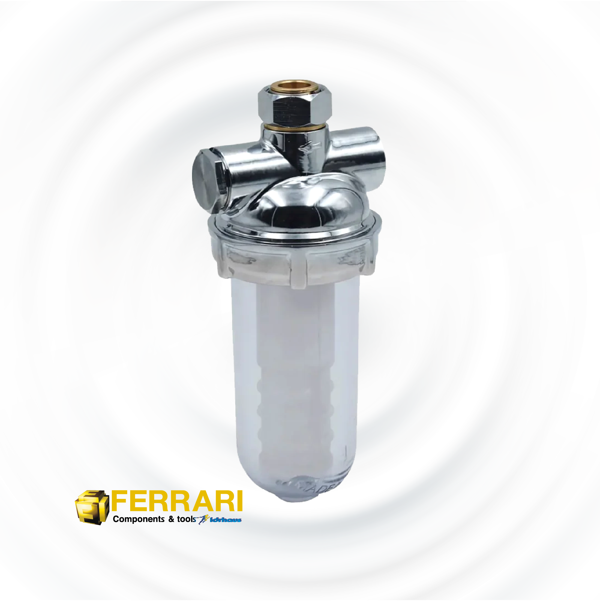 DOSATORE PROPORZIONALE DI POLIFOSFATI FERRARI A SFERE CON FILTRO DOSDUO - Climaprime