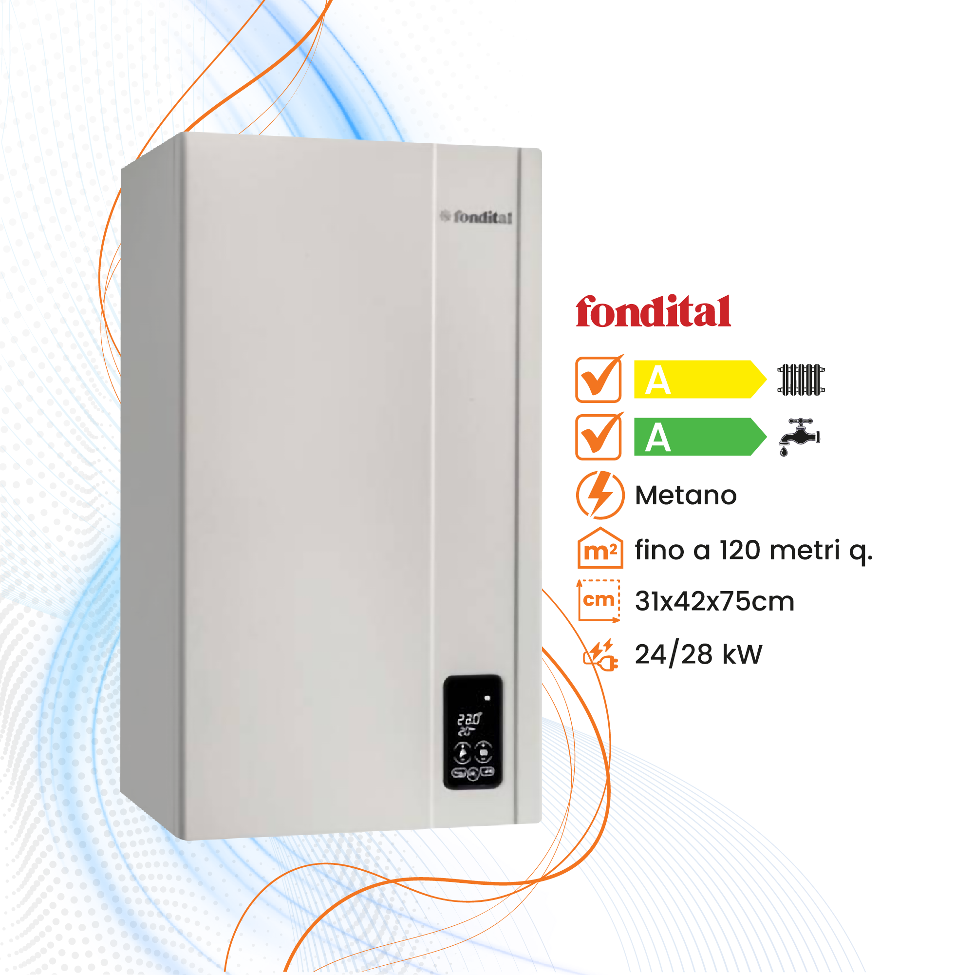 Caldaia Fondital Formentera Pro CTN a Camera Aperta - Climaprime