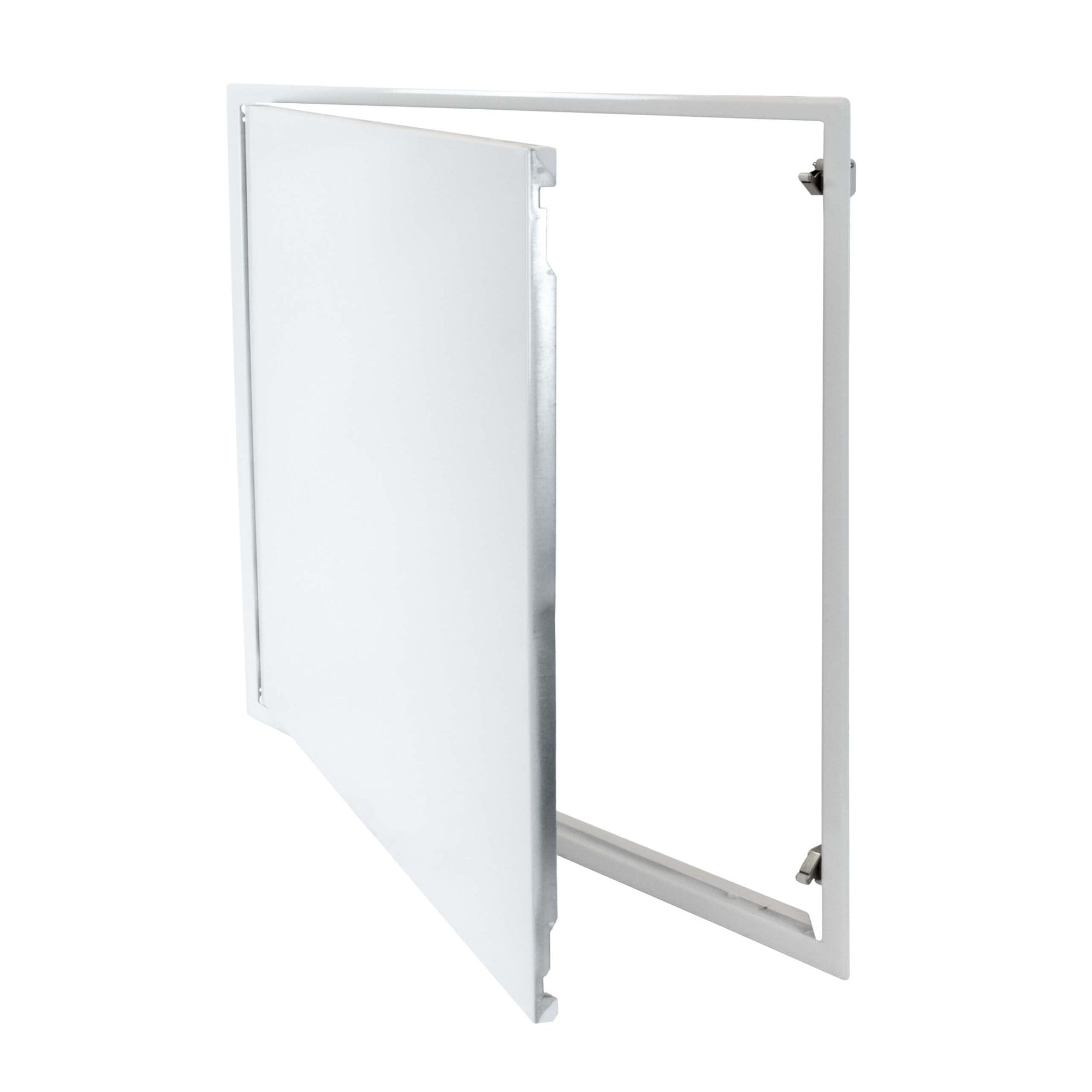 Sportello Per Box Con Cornice Bianca Telescopica Gda