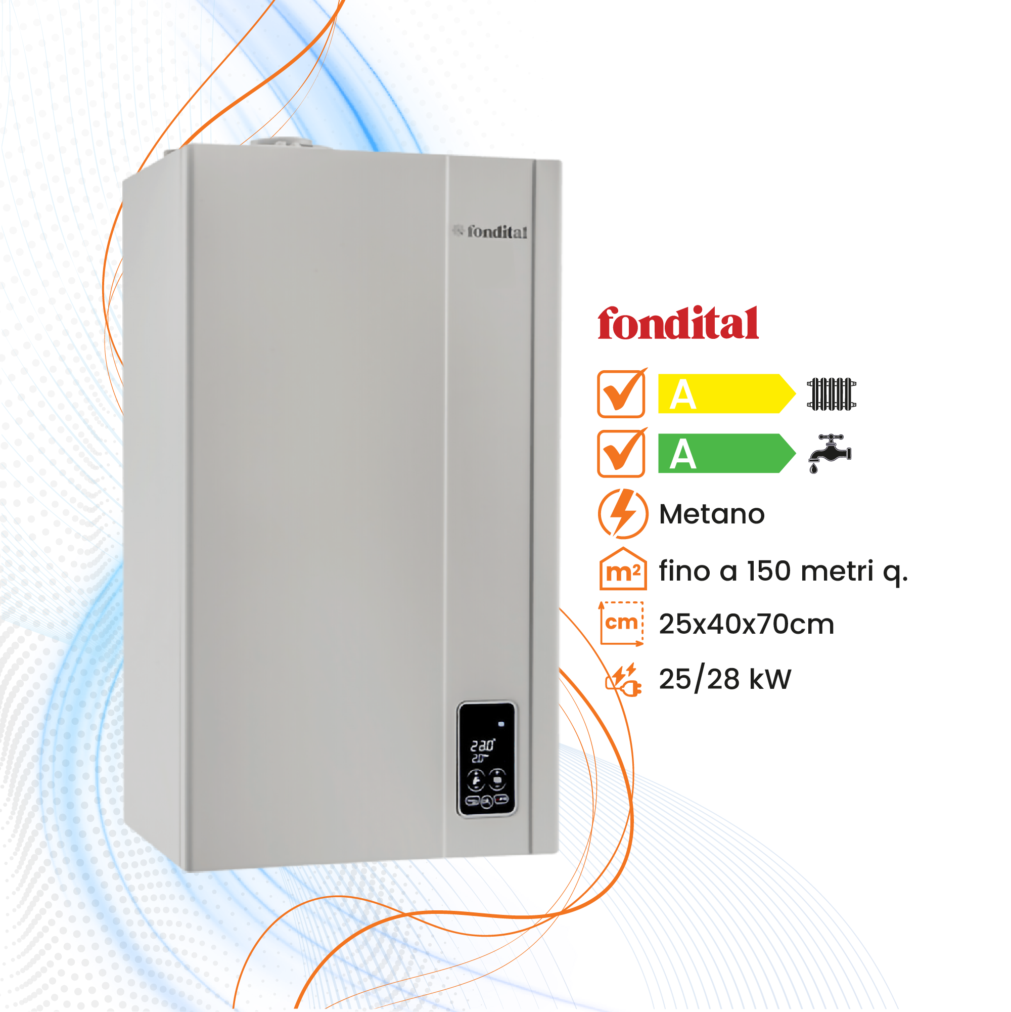 Caldaia Fondital Itaca KB a Condensazione - Climaprime
