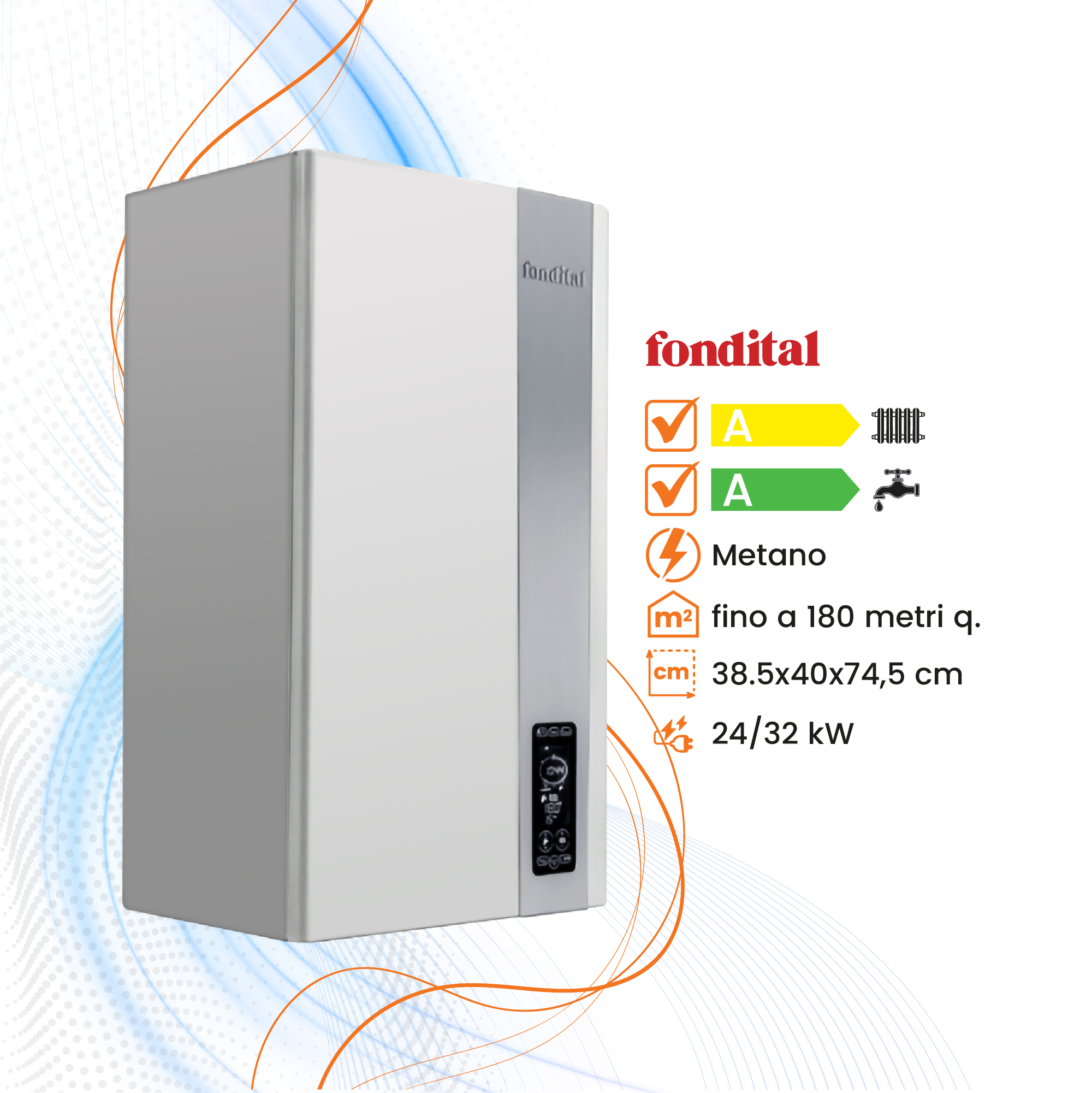 Caldaia Fondital Itaca KC a Condensazione - Climaprime