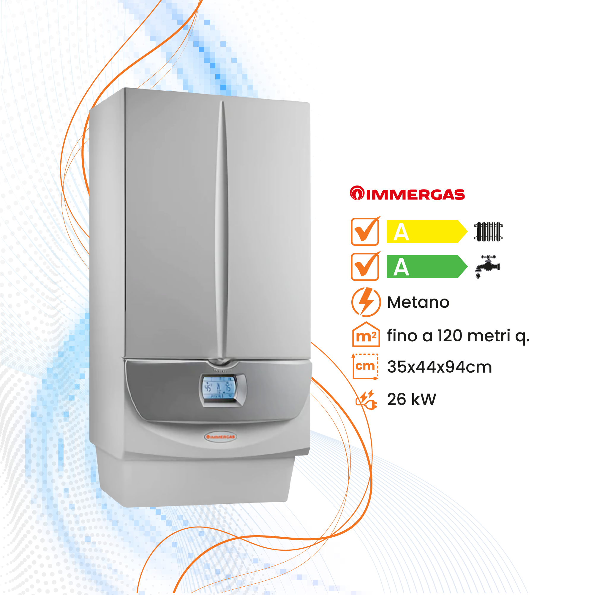 Caldaia Immergas Magis Victrix Erp a Condensazione - Climaprime