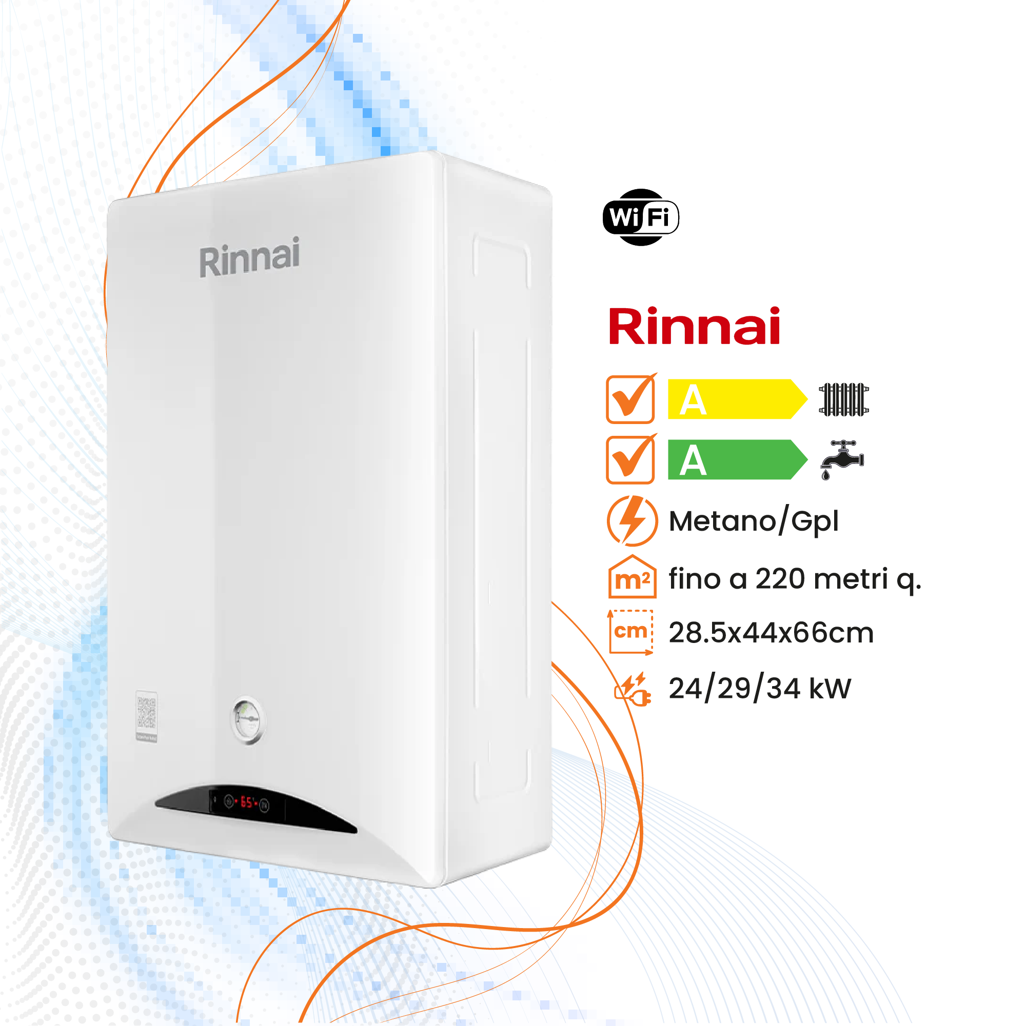 Caldaia Rinnai Zen a Condensazione - Climaprime