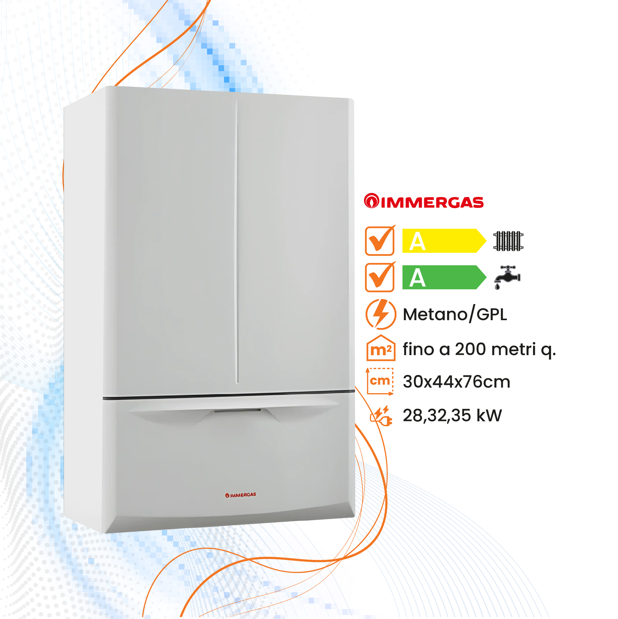Caldaia Immergas Victrix Extra a Condensazione - Climaprime