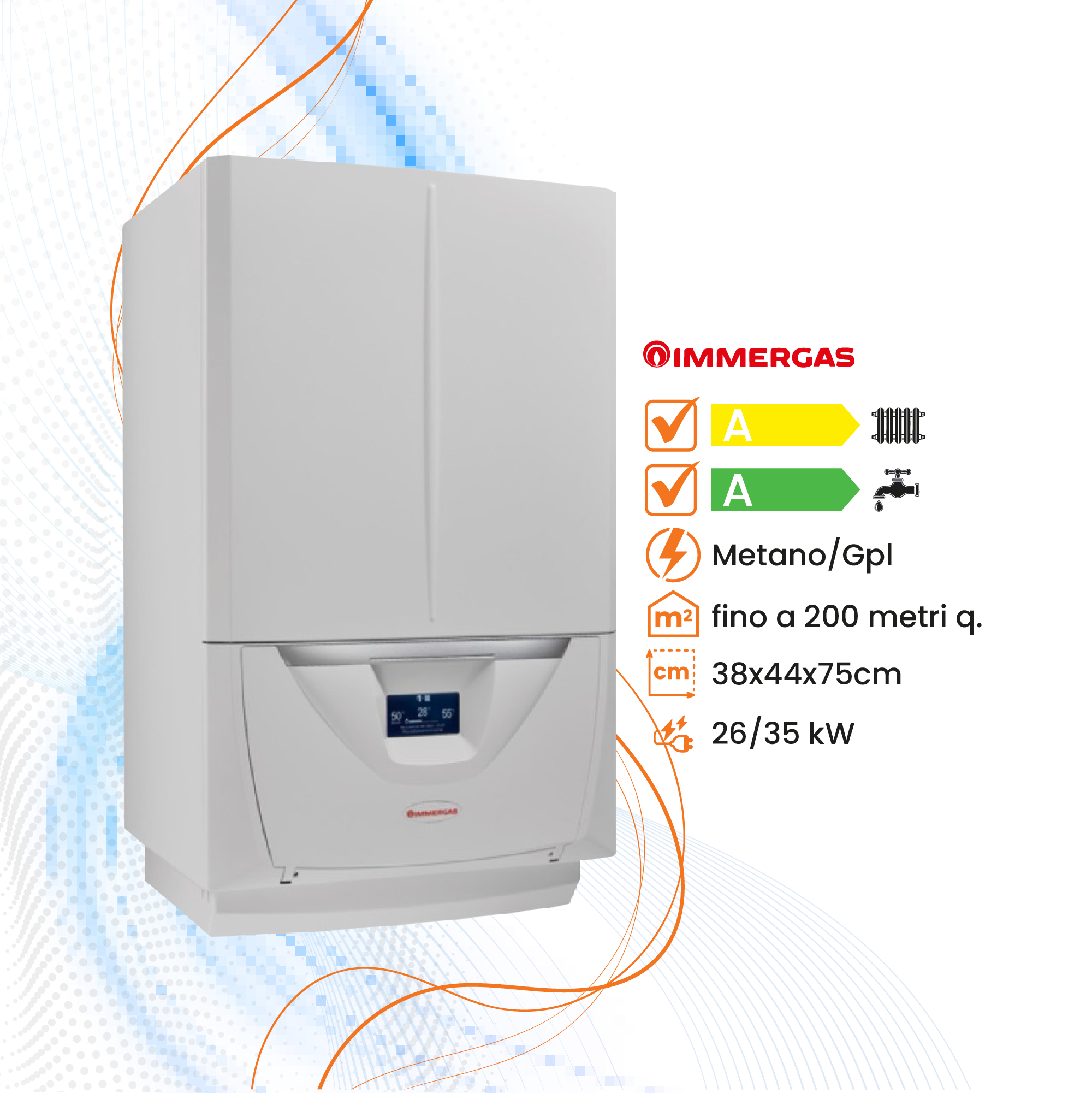 Caldaia Immergas Victrix Superior a Condensazione - Climaprime
