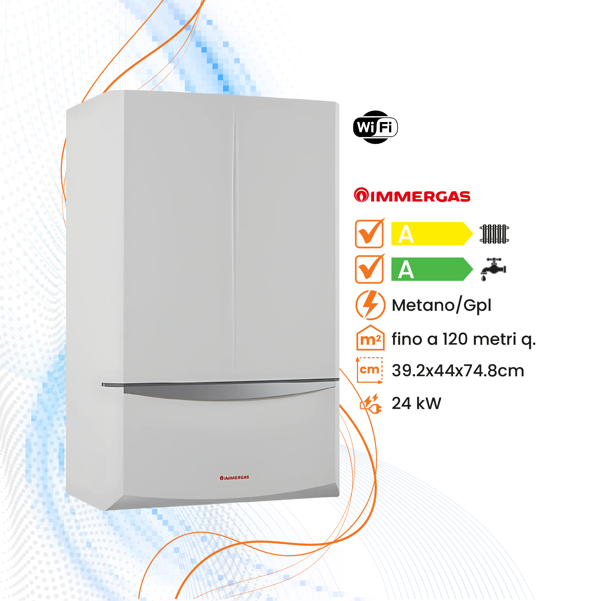 Caldaia Immergas Victrix Tera Vip V2 a Condensazione - Climaprime