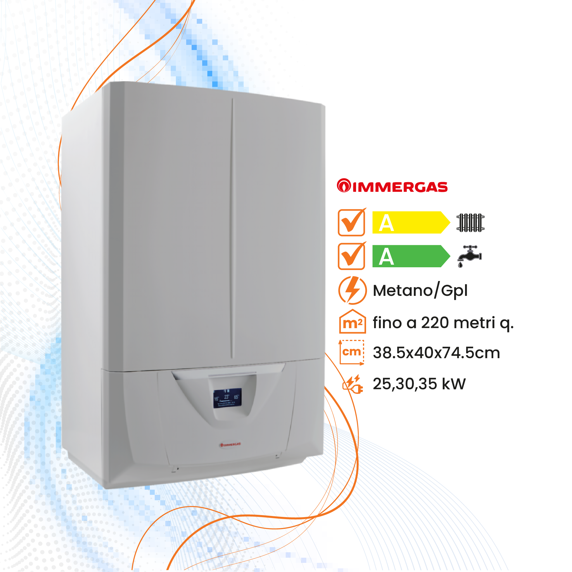 Caldaia Immergas Victrix Zeus Superior a Condensazione - Climaprime