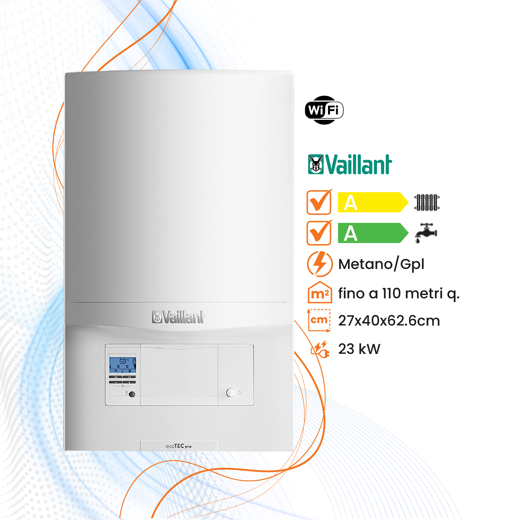 Caldaia Vaillant Ecotec Pro CM VMW a Condensazione - Climaprime