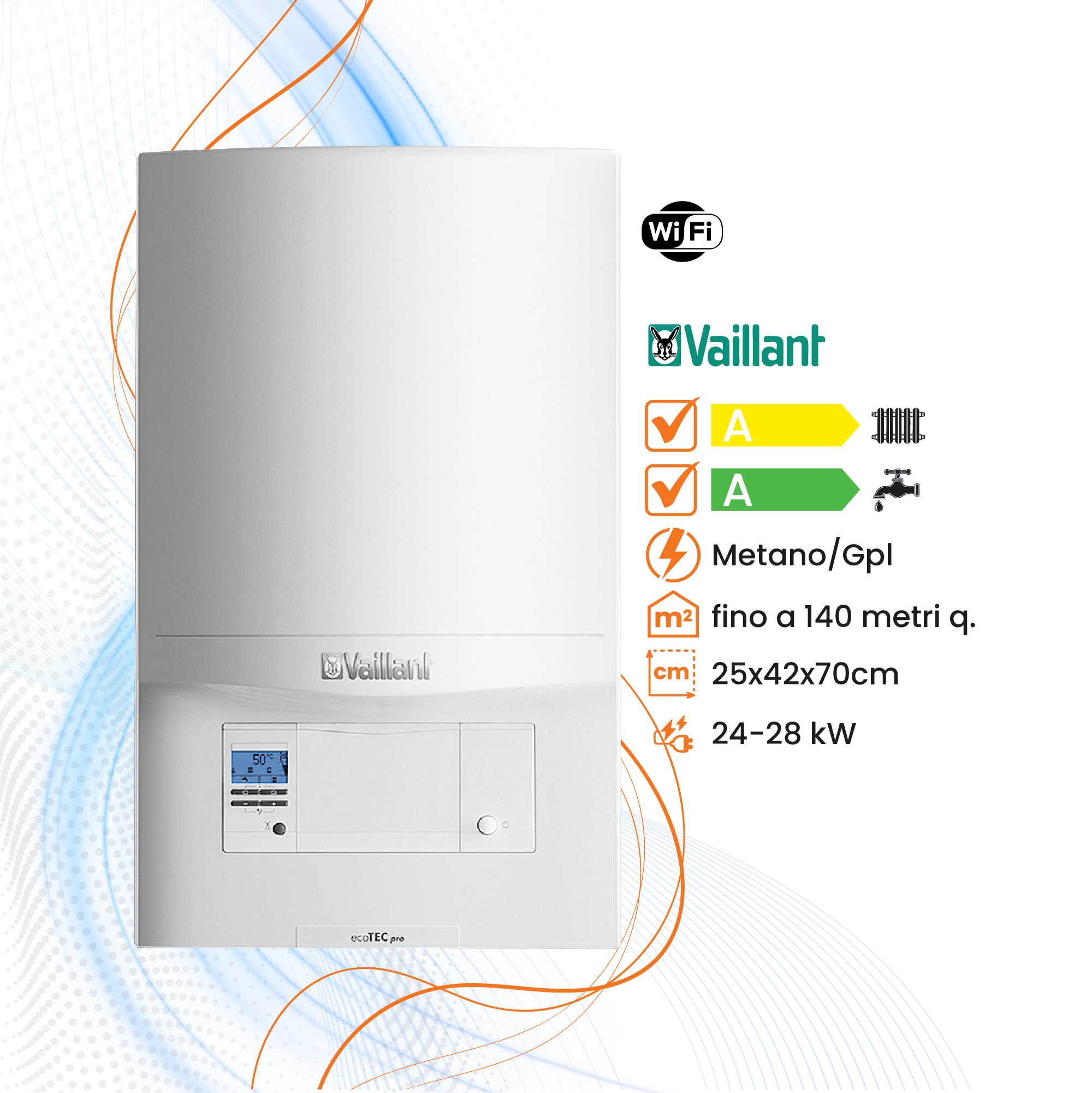 Caldaia Vaillant Ecotec Pro CS VMW a Condensazione - Climaprime