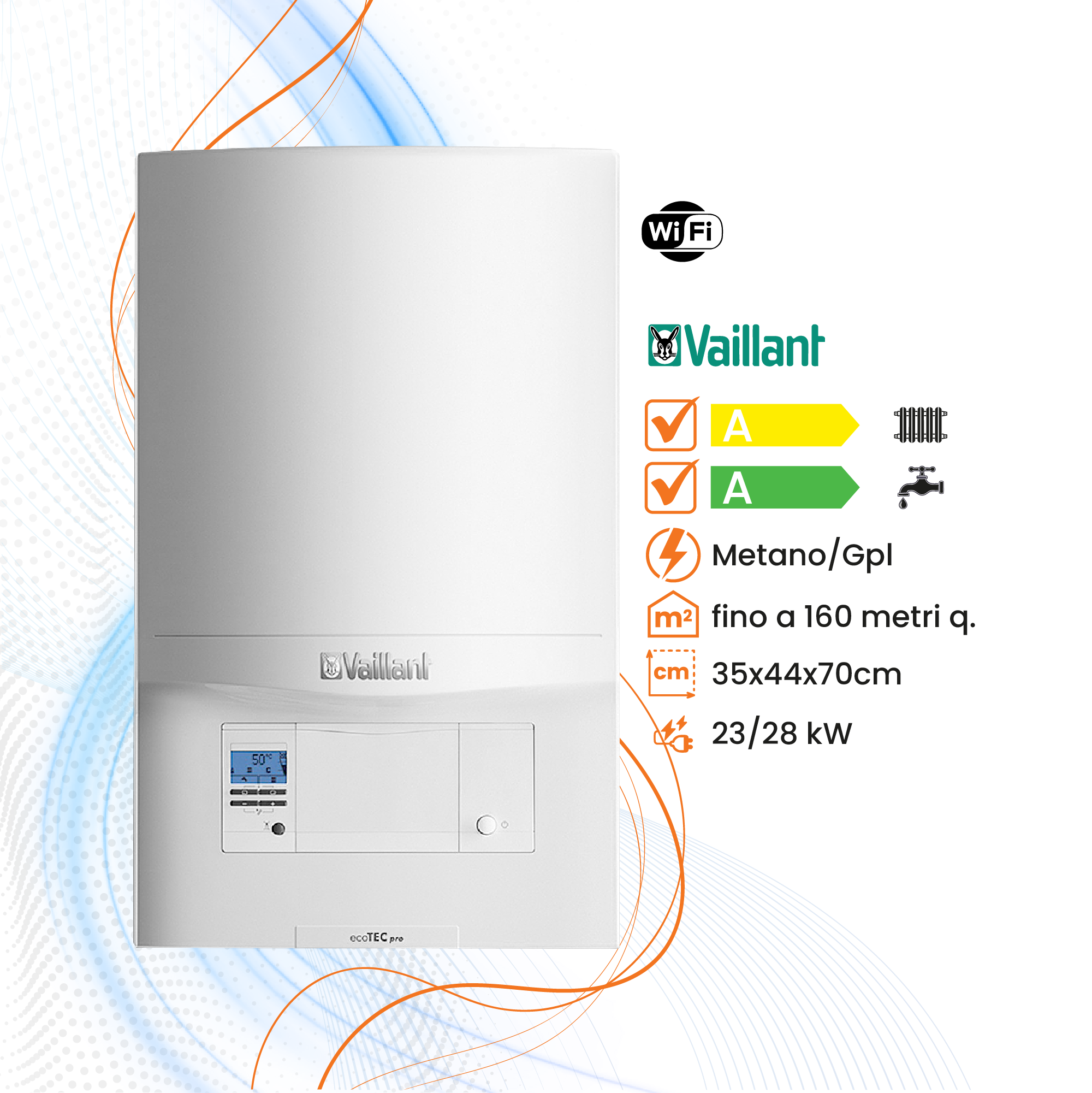 Caldaia Vaillant Ecotec Pro VMW+ a Condensazione - Climaprime