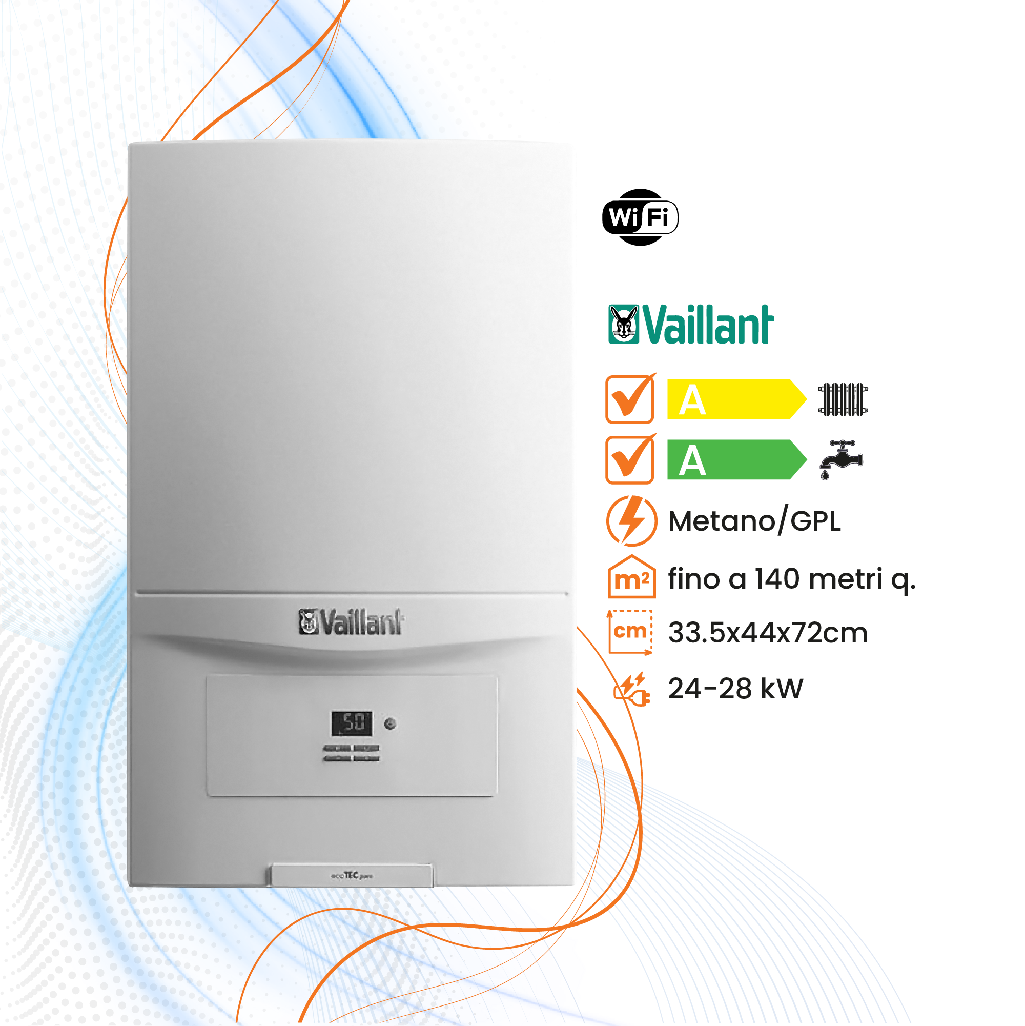 Caldaia Vaillant Ecotec Pure VMW a Condensazione - Climaprime