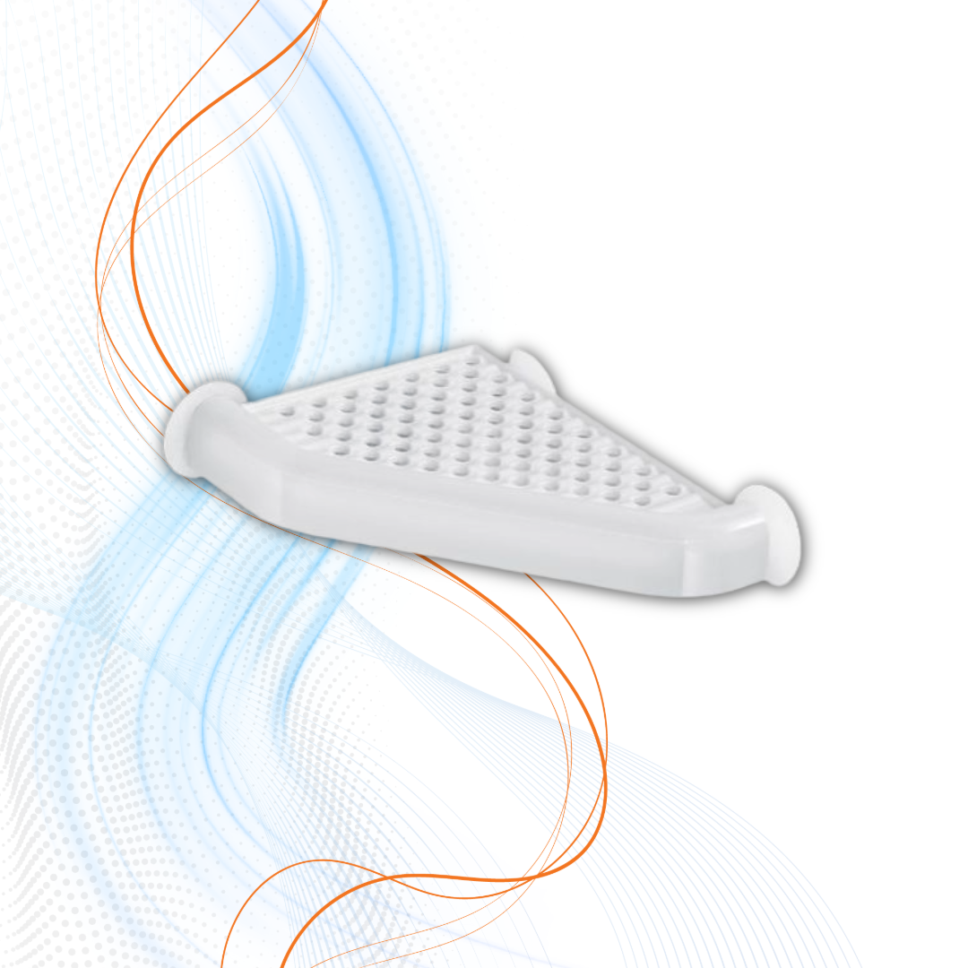 Porta Sapone Gedy Angolare Serie Junior In ABS Bianco