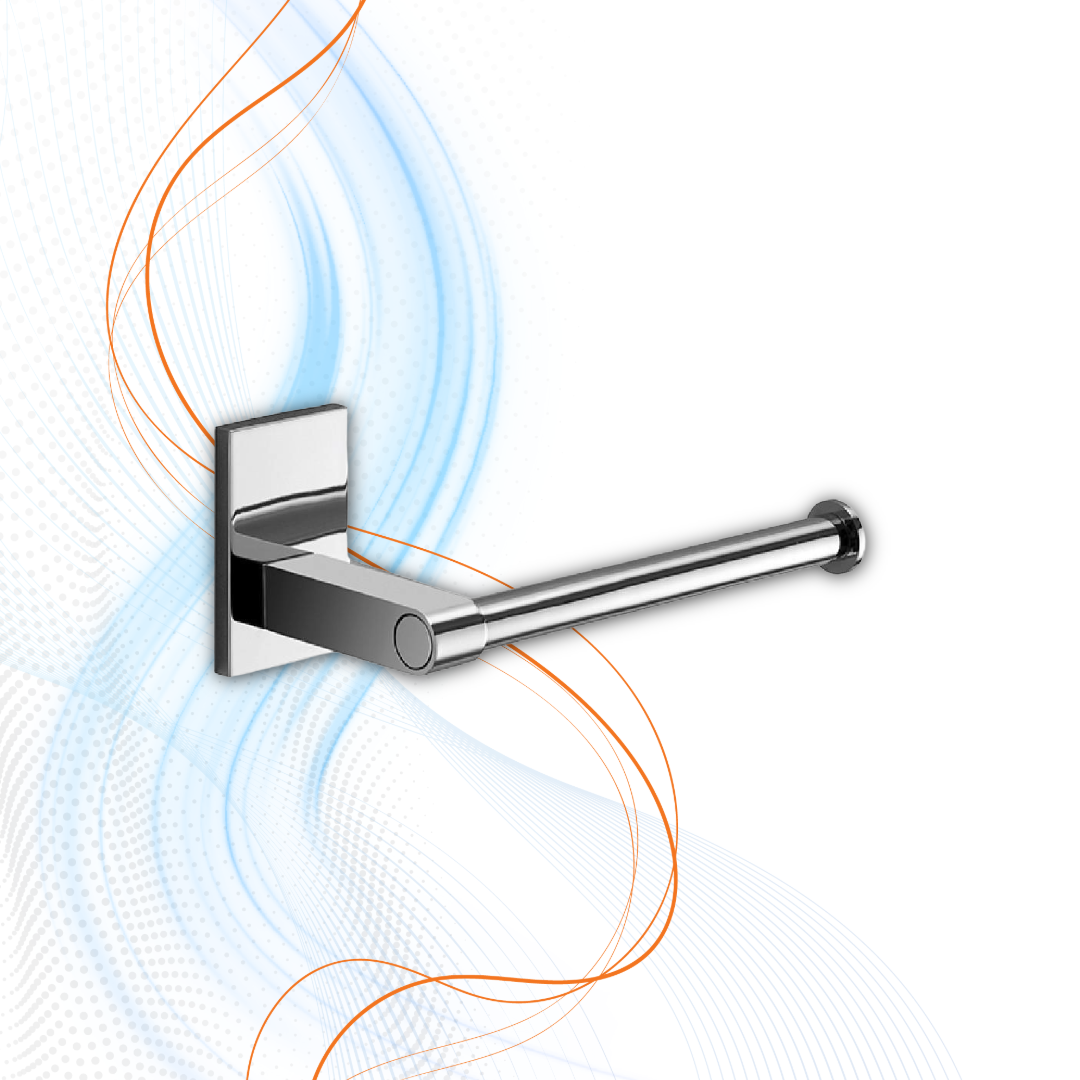 Porta Rotolo Gedy Serie Maine In Acciaio Inox