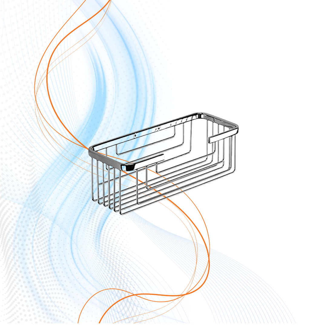 Porta Oggetti In Filo Augustus Cromato Gedy