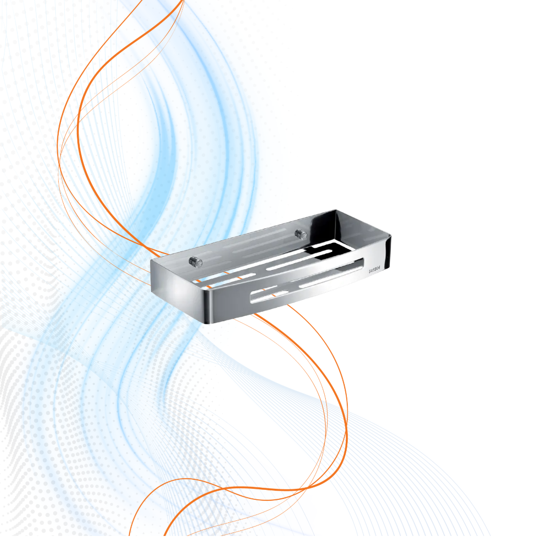 Porta Oggetti Nerva Cromato Gedy