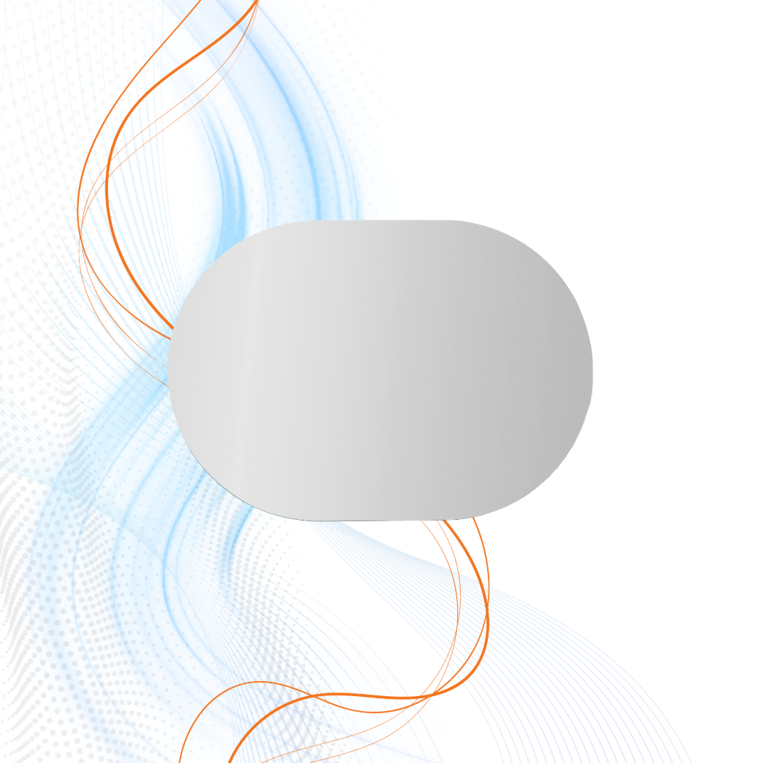 Specchio Filo Lucido Ovale Con Luci A Led Amedeo Gedy