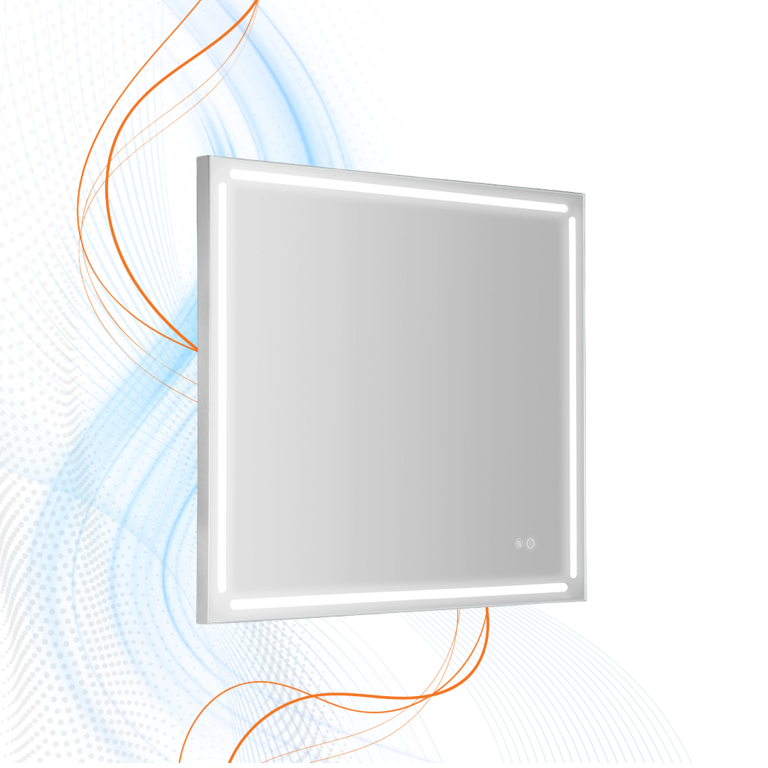 Specchio Con Luci A Led anti-Appannamento Paul Gedy