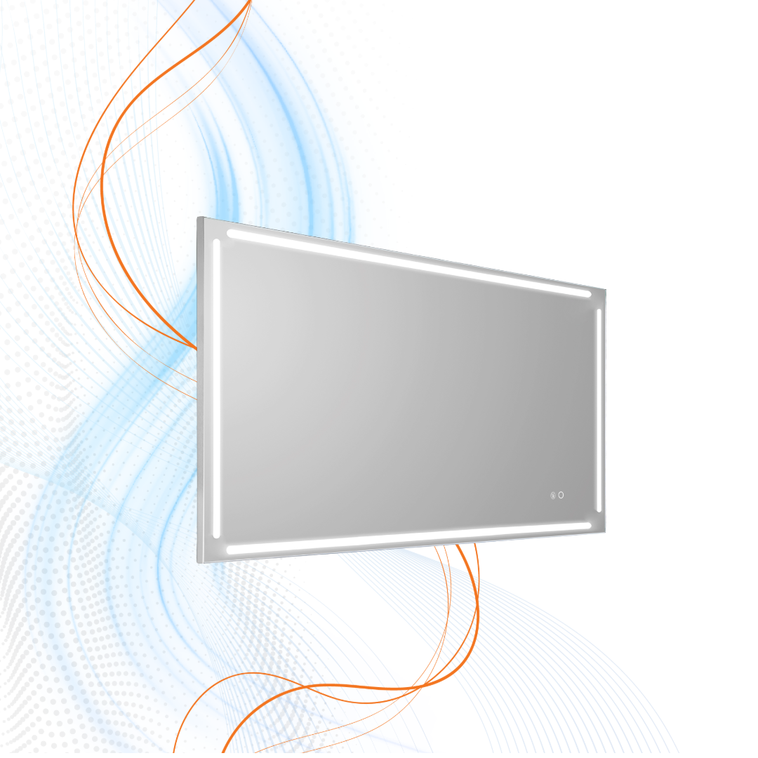 Specchio Con Luci A Led Anti-Appannamento Paul Gedy