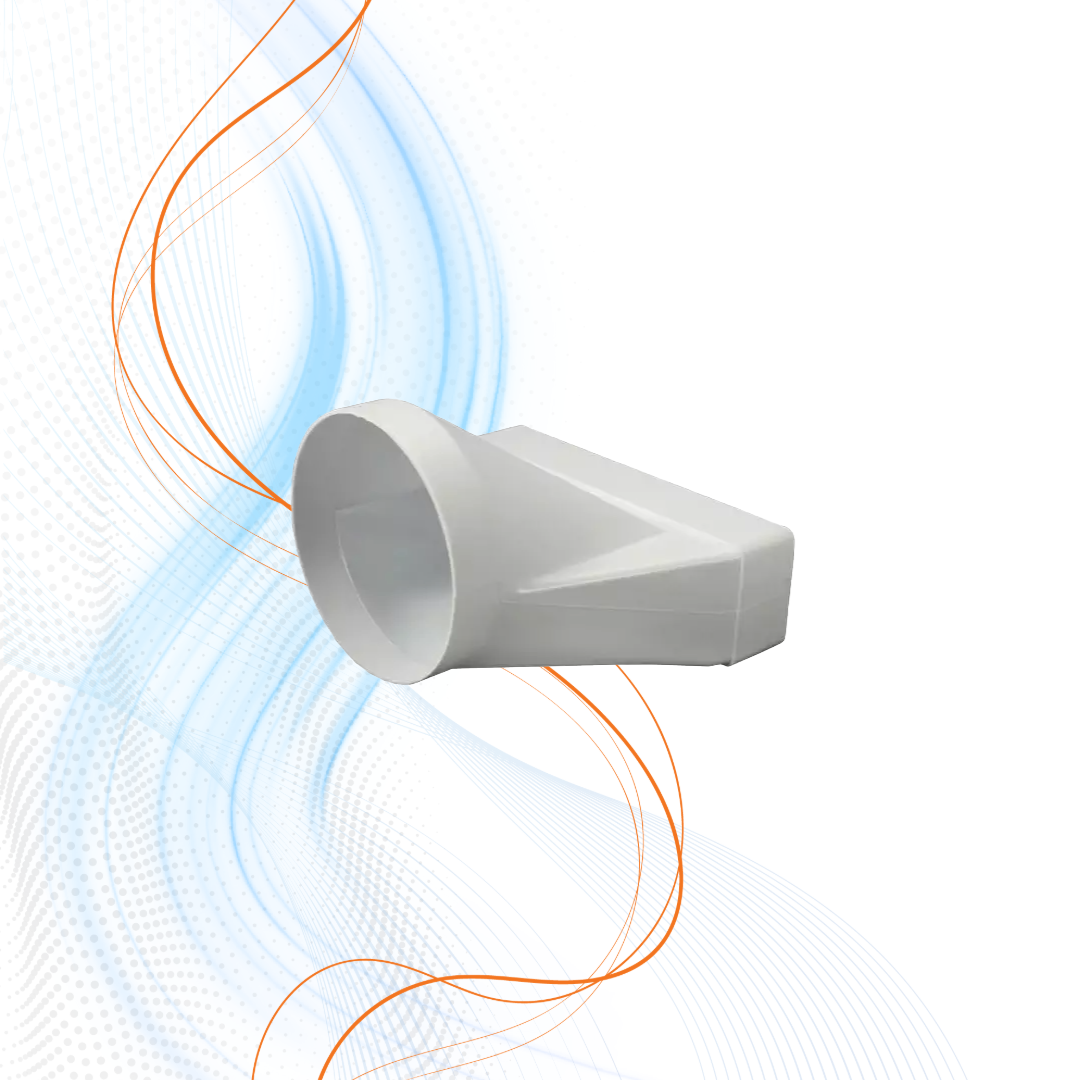 Adattatore Da Rettangolare A Circolare Vecamco