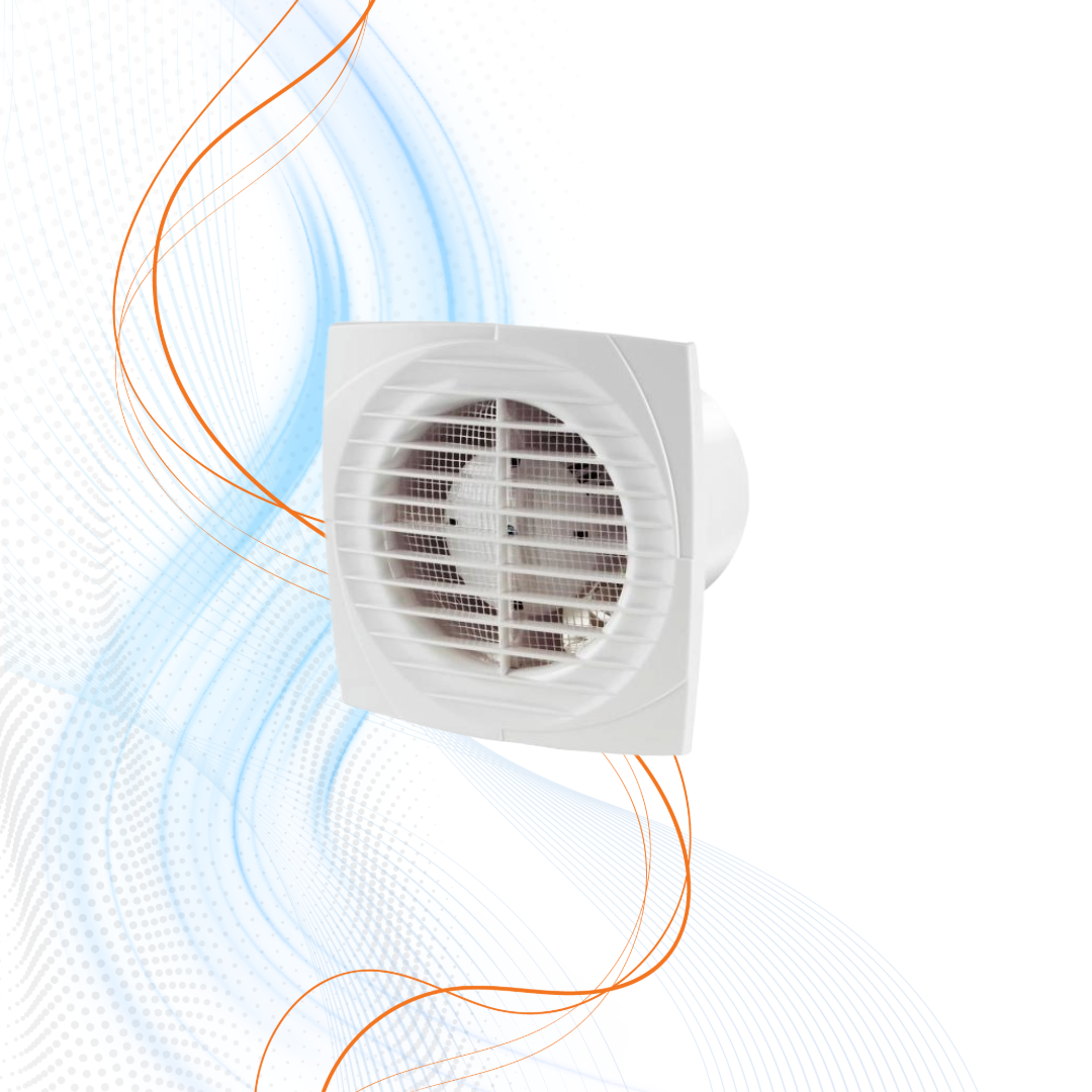 Aspiratore Elicoidale Ultrapiatto Bianco Ecoclima