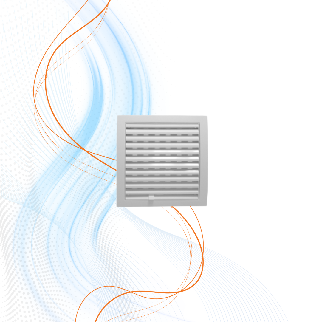 Griglia Bianca Quadrata D'appoggio Ecoair Vecamco