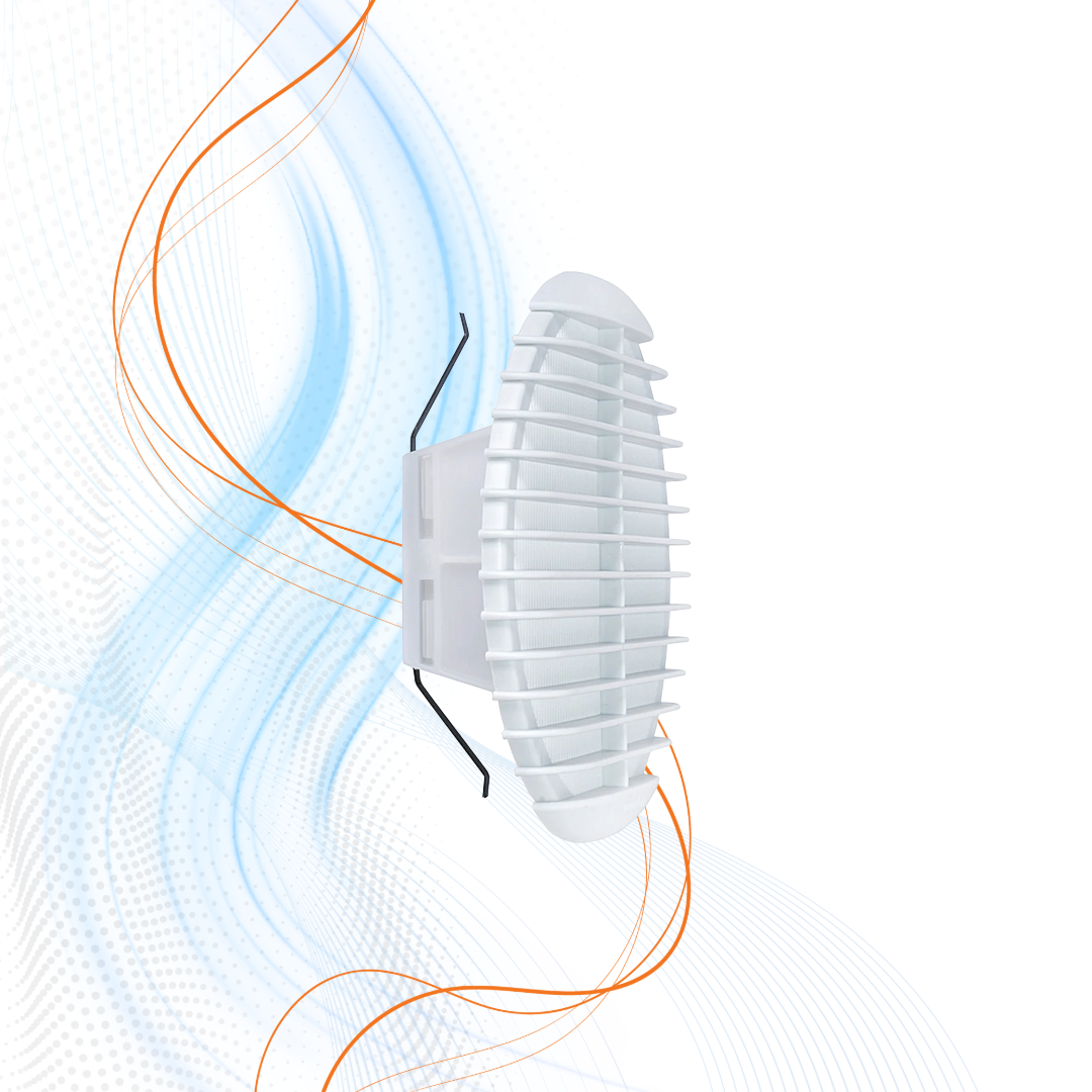 Griglia Bianca Tonda Con Molla e Rete Vecamco