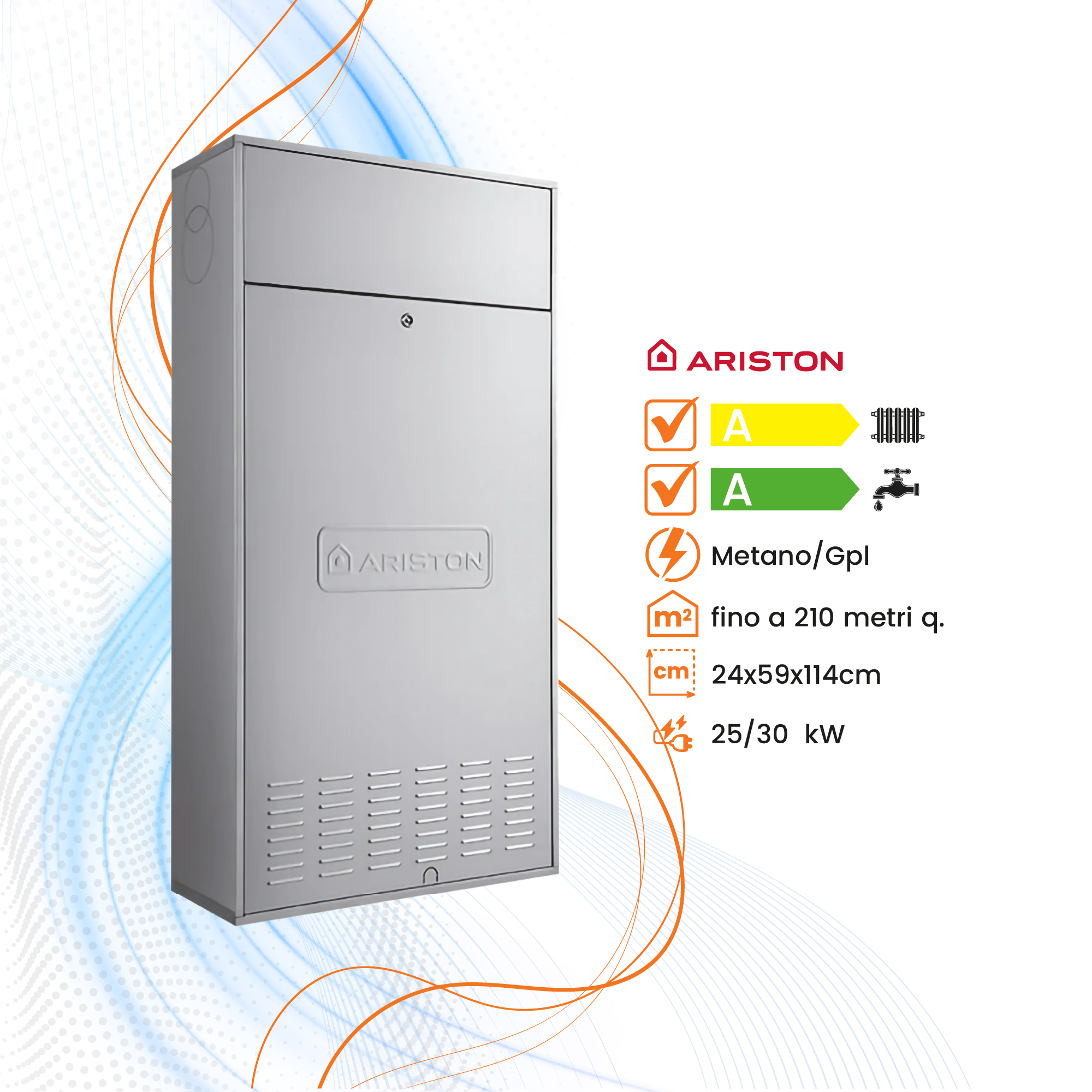 Caldaia Ariston Cares Premium In a Condensazione - Climaprime