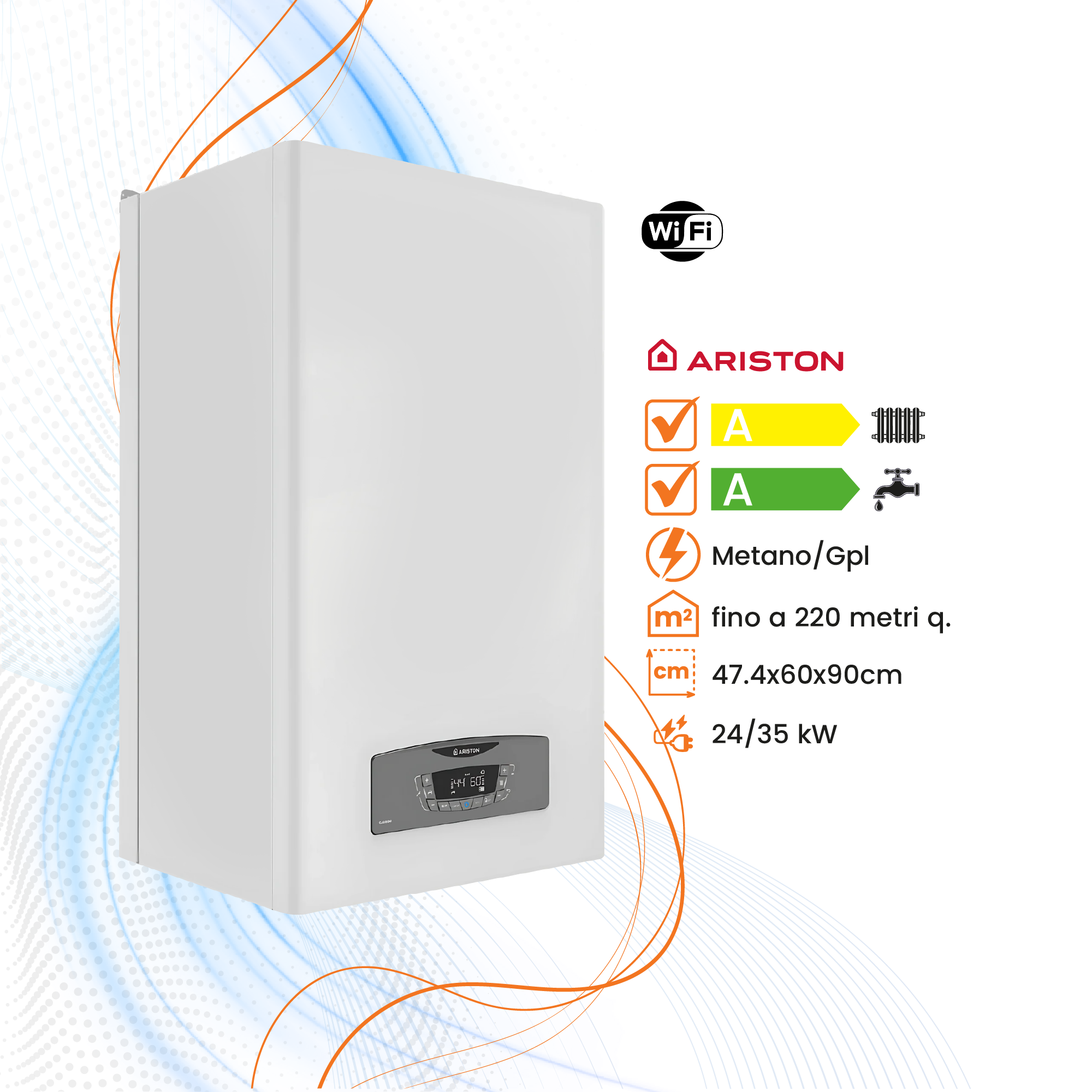 Caldaia Ariston Clas B One WiFi a Condensazione - Climaprime