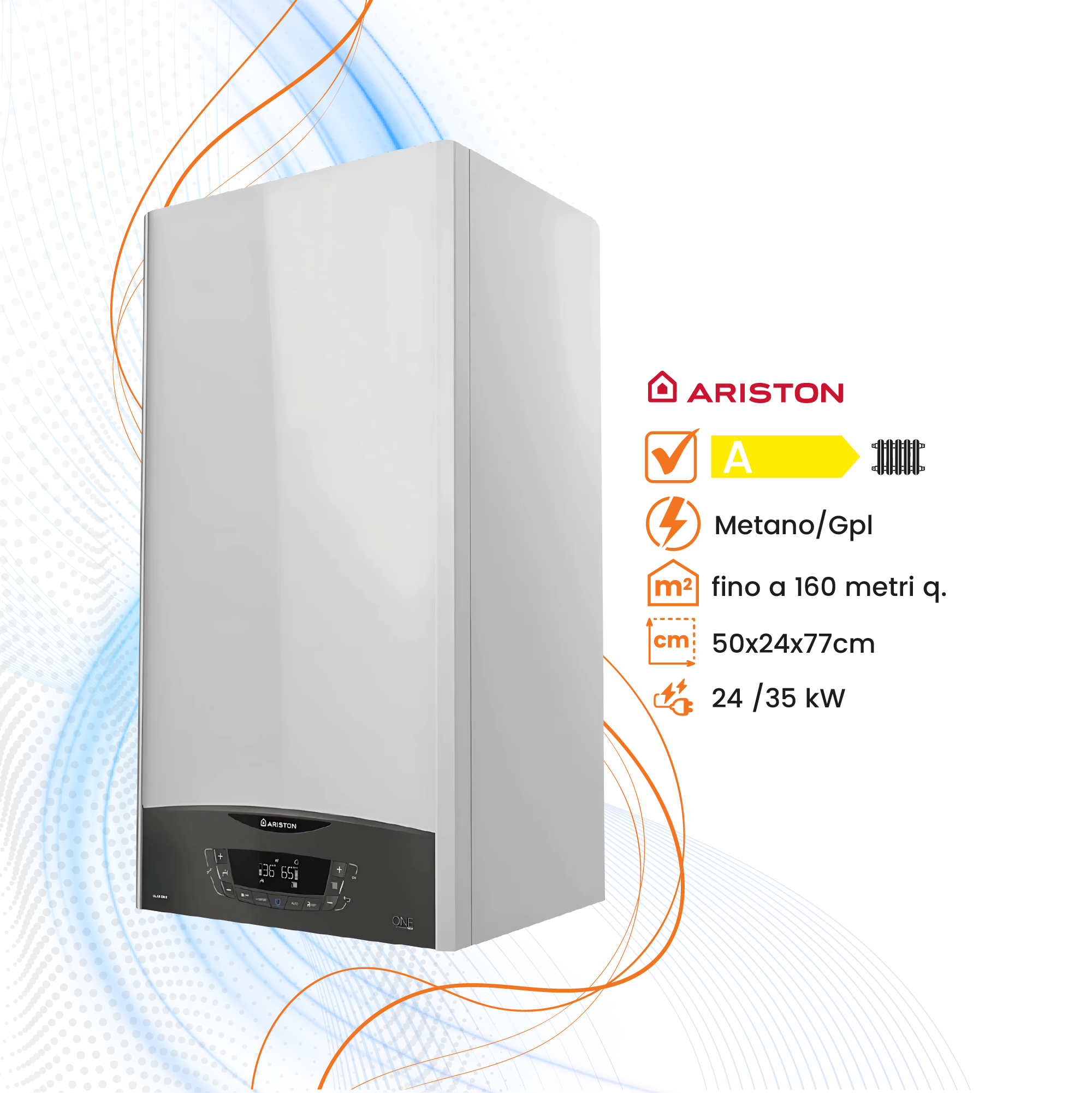 Caldaia Ariston Clas One System a Condensazione - Solo Riscaldamento - Climaprime