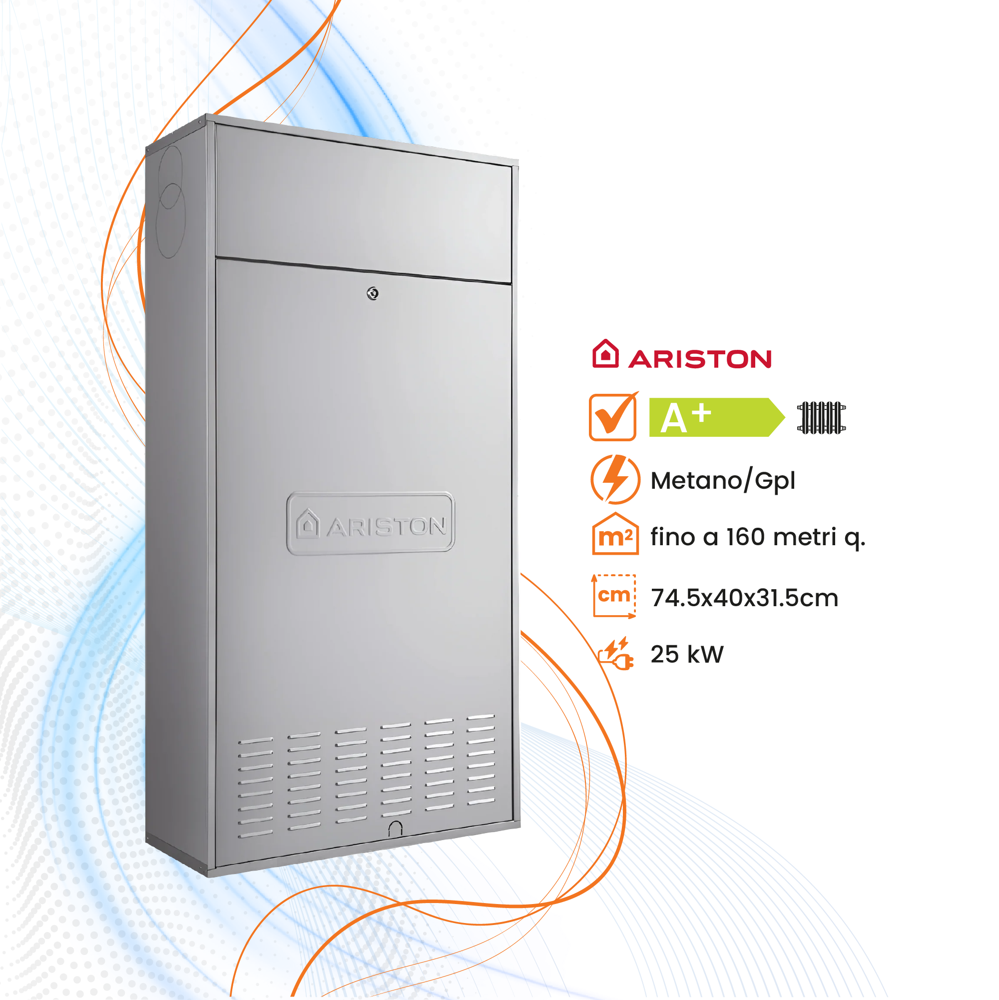 Caldaia Ariston Genus One In System a Condensazione - Solo Riscaldamento - Climaprime