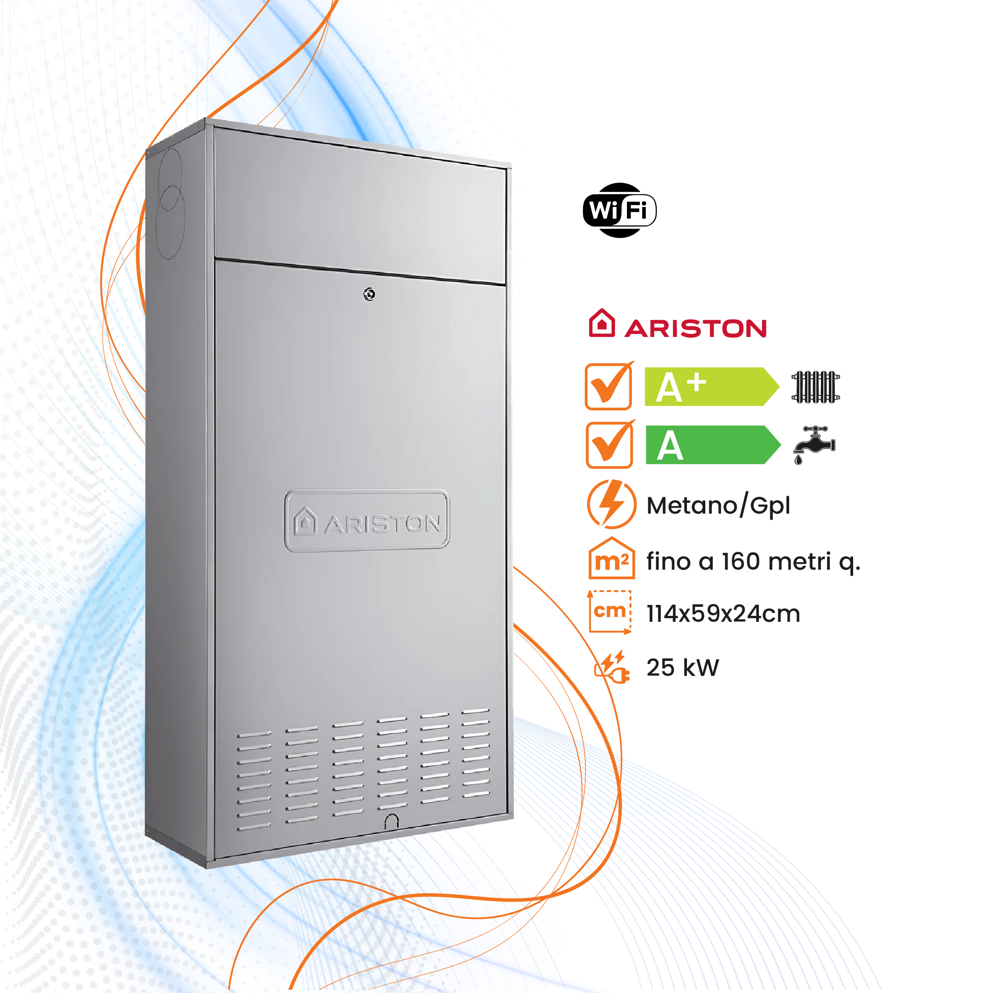 Caldaia Ariston Genus One Net In a Condensazione - Climaprime