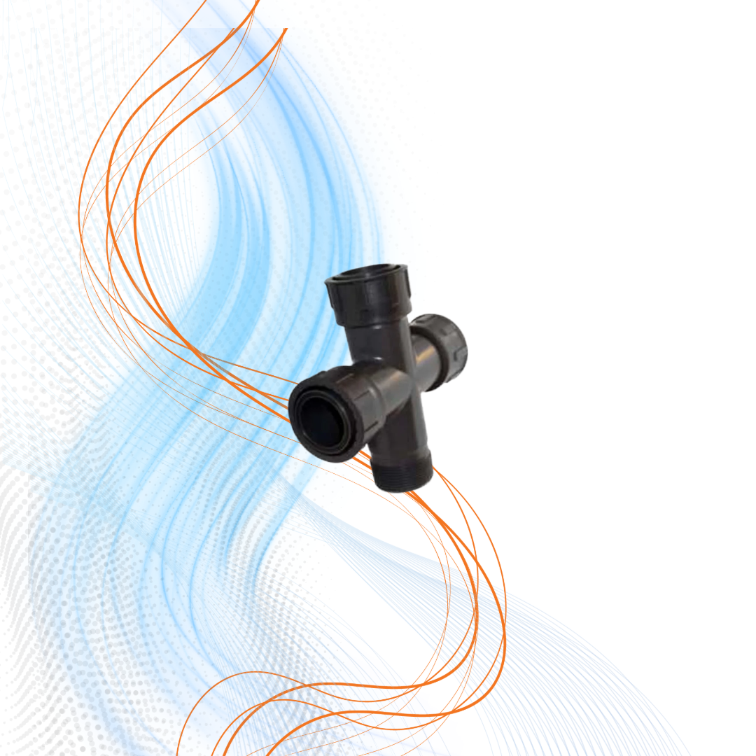 Croce Filettata MFFF Con O-Ring Irritec Confezione 5pz