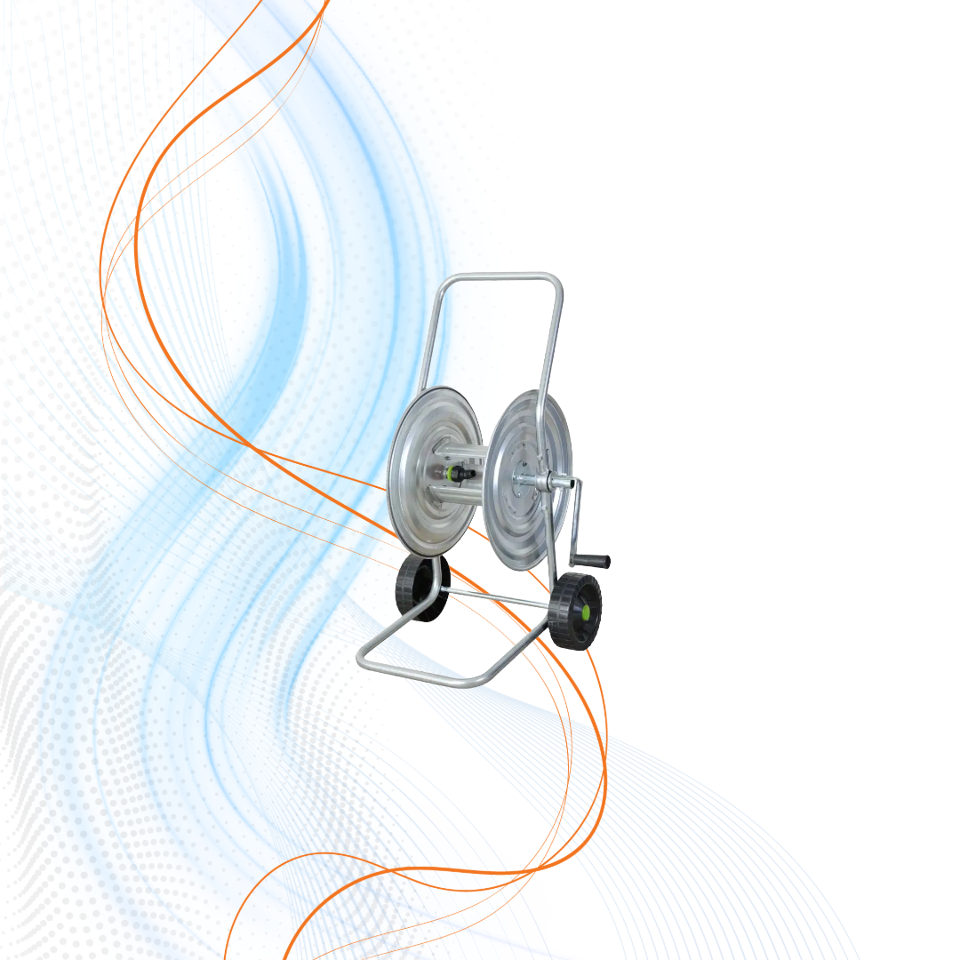 Carrello Avvolgitubo In Acciaio Zincato Verdemax