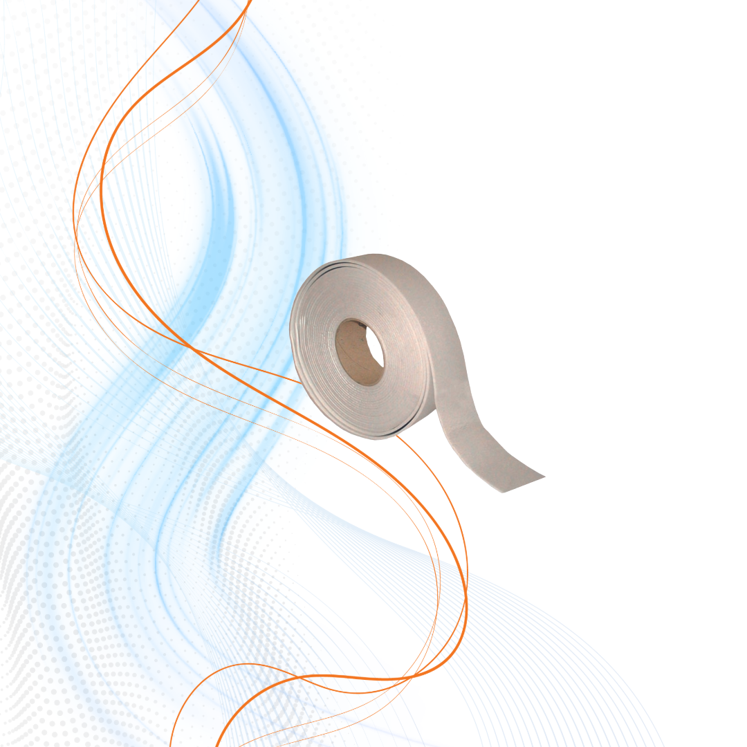 Nastro Isolante In Polietilene Reticolato Bianco 10mt Ferrari - Confezione 2pz