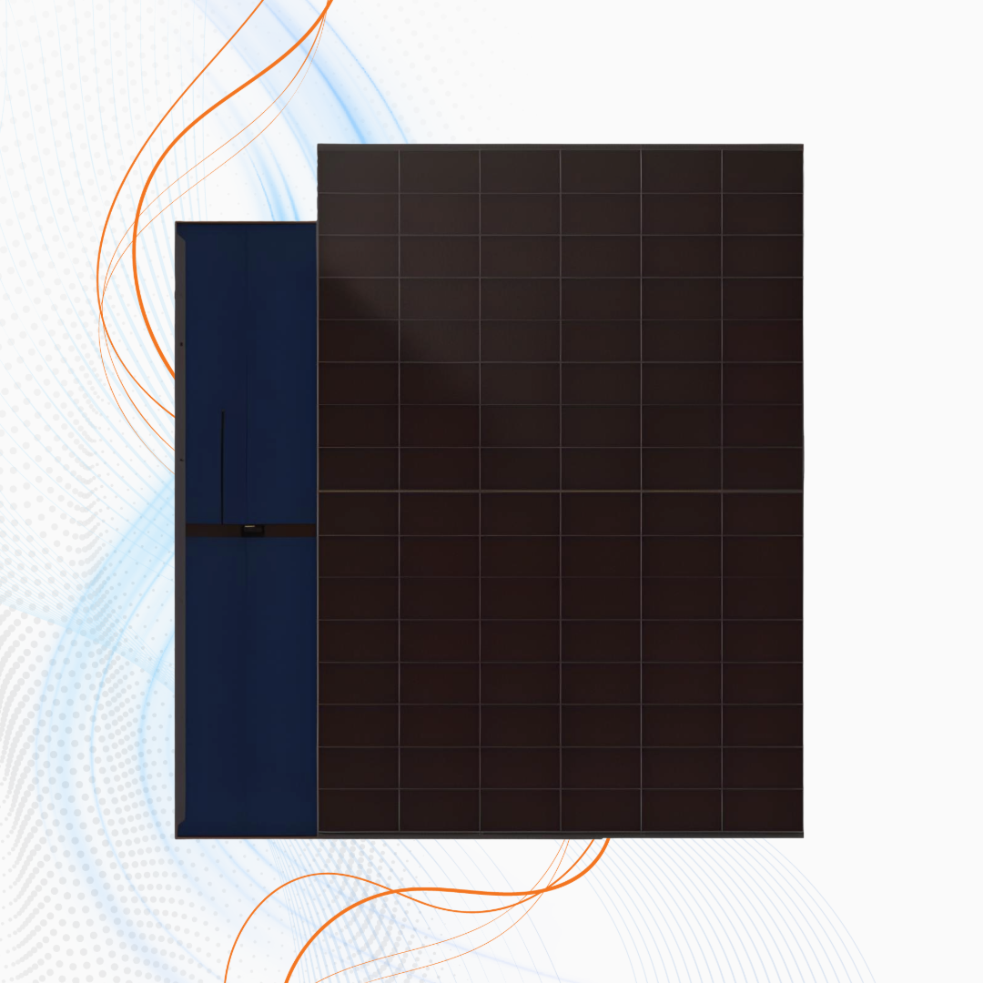 Modulo Fotovoltaico Stelbi N-Type 455W TOPCon TOTAL BLACK bifacciale ad alta efficienza