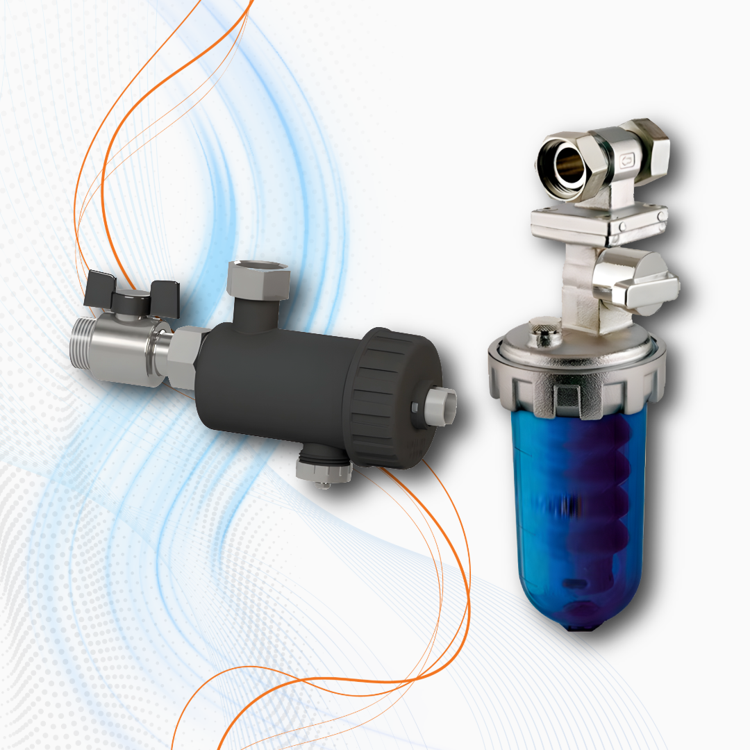Kit Salvacaldaia Foridra Dual Protex - Defangatore Magnetico Idramag Mini + Dosatore Polisfati DosaMini OVL