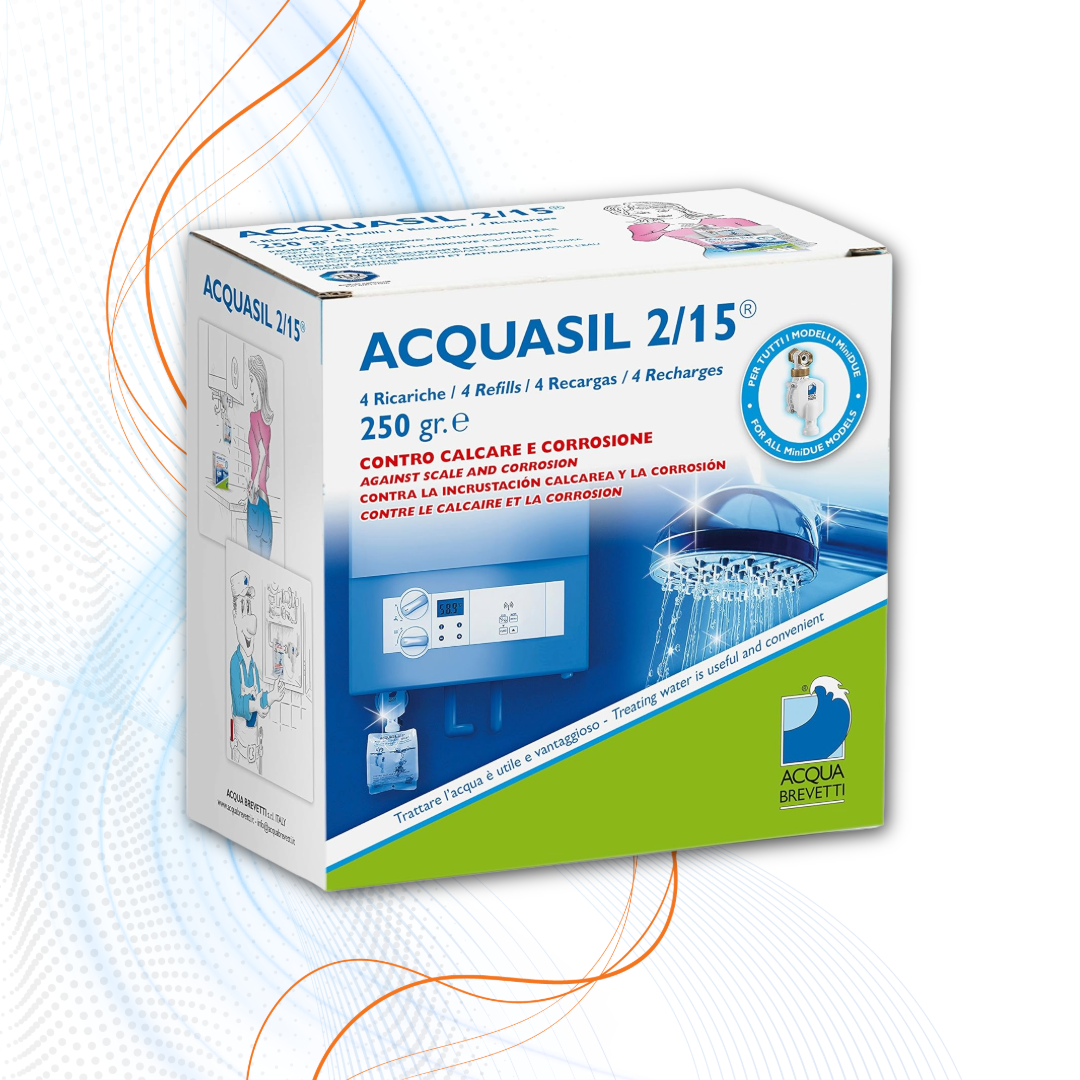 Ricarica per Pompa Dosatrice Acquabrevetti AcquaSIL 2/15 MiniDUE 250g