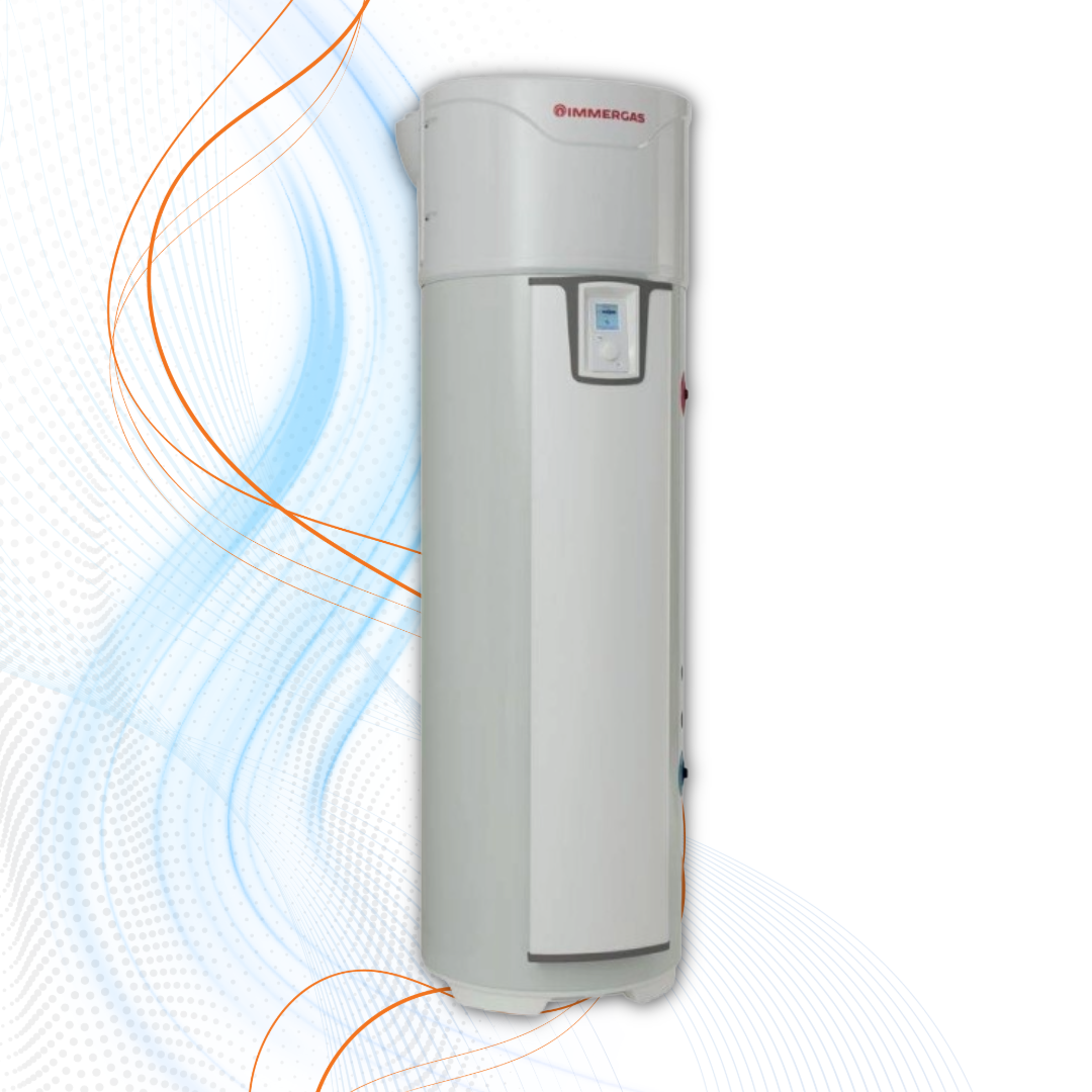 Scaldabagno A Pompa Di Calore Immergas Rapax Sol V3 Con Predisposizione Al Solare Termico