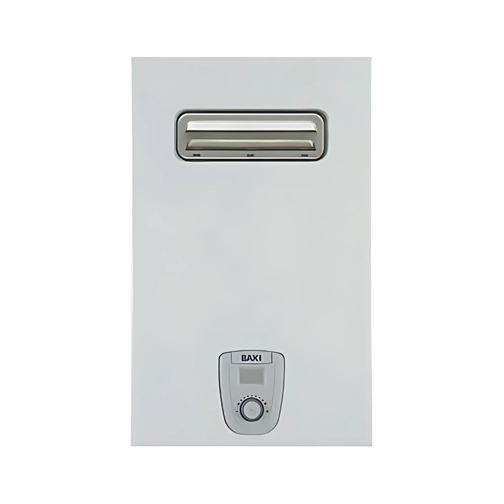 Scaldabagno Baxi AcquaPro Jet Blue Air Low Nox a Gas Camera Stagna - Da Esterno