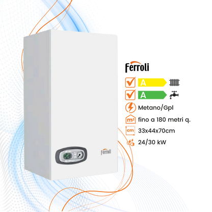 Caldaia Ferroli Divatech D LN a Camera Aperta - Climaprime