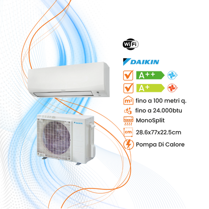 Climatizzatore Daikin Sensira D Inverter R-32 WiFi - Climaprime