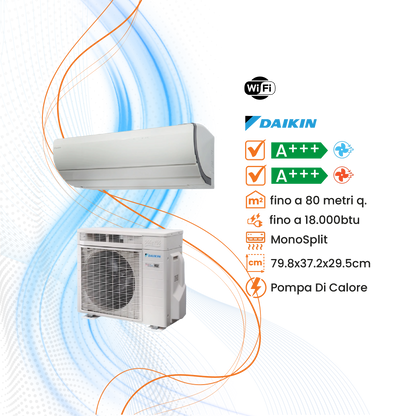 Climatizzatore Daikin Ururu Sarara Inverter R-32 WiFi - Climaprime
