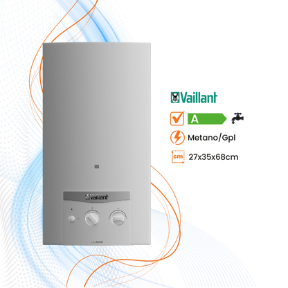 Scaldabagno Vaillant atmoMAG 14LT a Gas Tiraggio Naturale - Climaprime