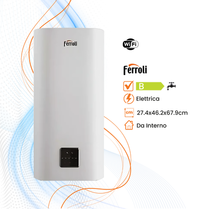 Scaldabagno Ferroli Titano Twin Elettrico WiFi - Climaprime