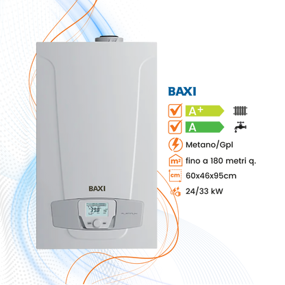 Caldaia Baxi Nuvola Platinum+ a Condensazione - Climaprime