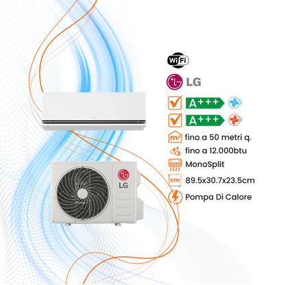 Climatizzatore LG DualCool Premium Inverter R-32 WiFi - Climaprime